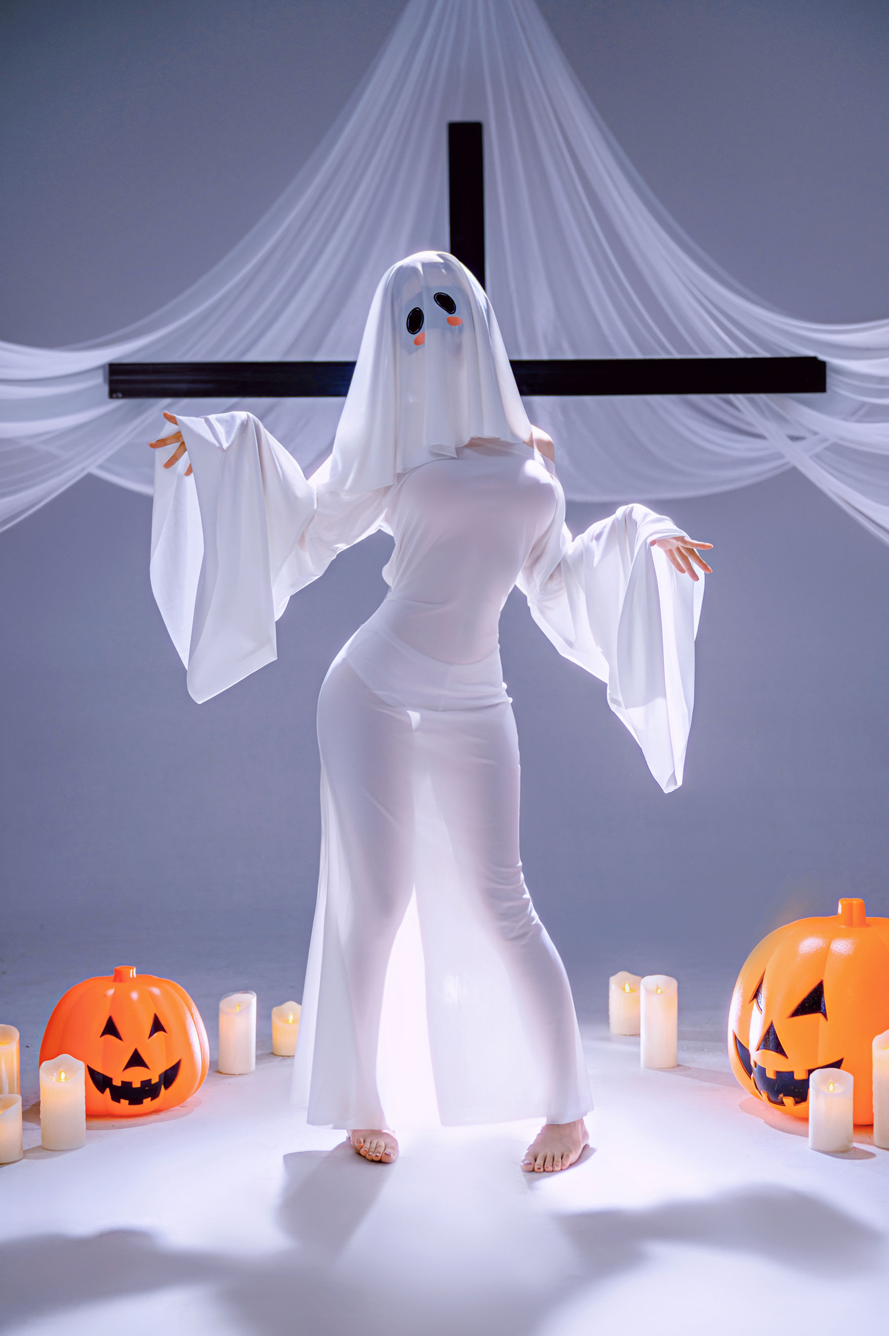 Shika小鹿鹿 - 幽灵娘/(16P)