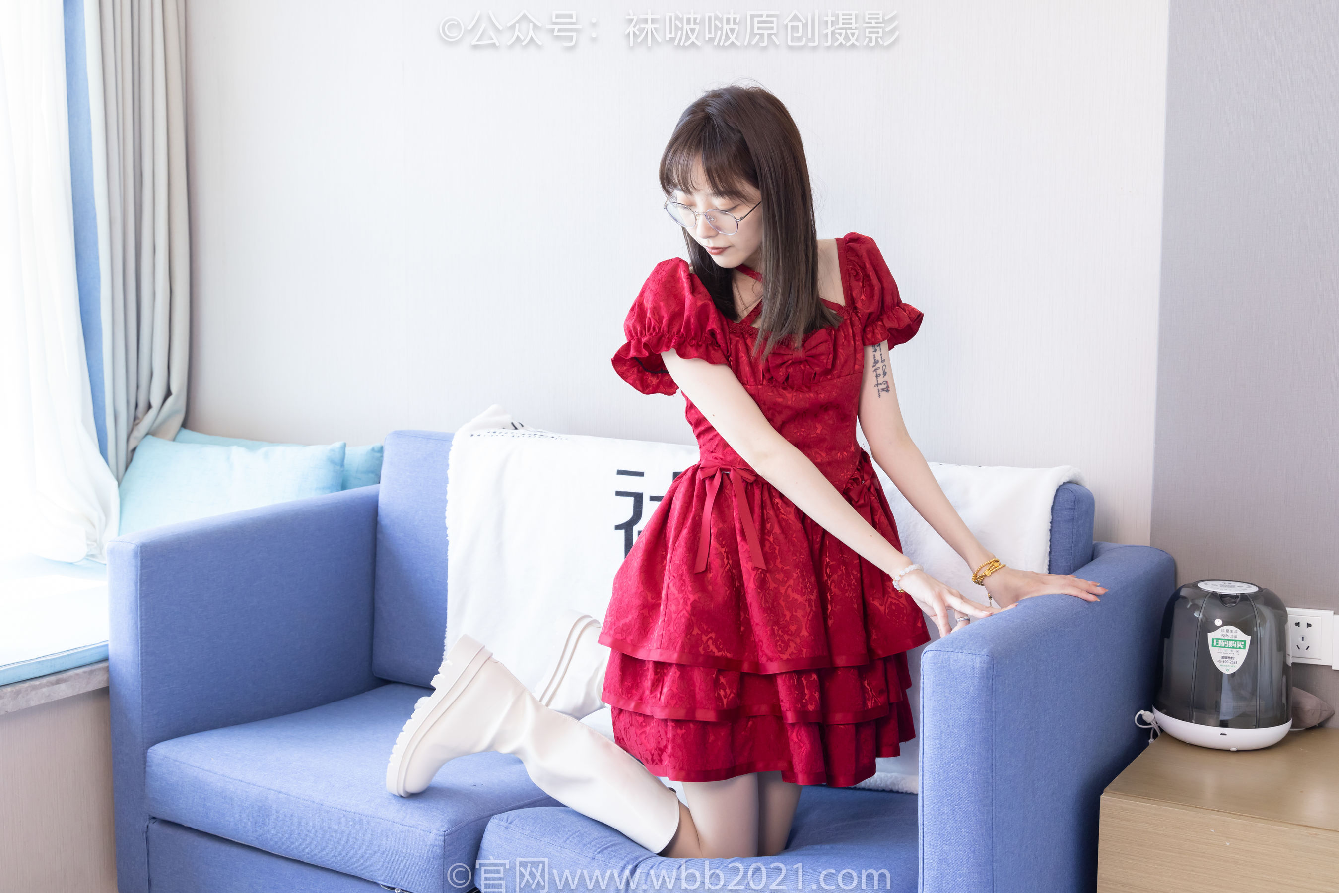 BoBoSocks袜啵啵 No.496 稚予 长靴、短靴、薄肉丝/(160P)