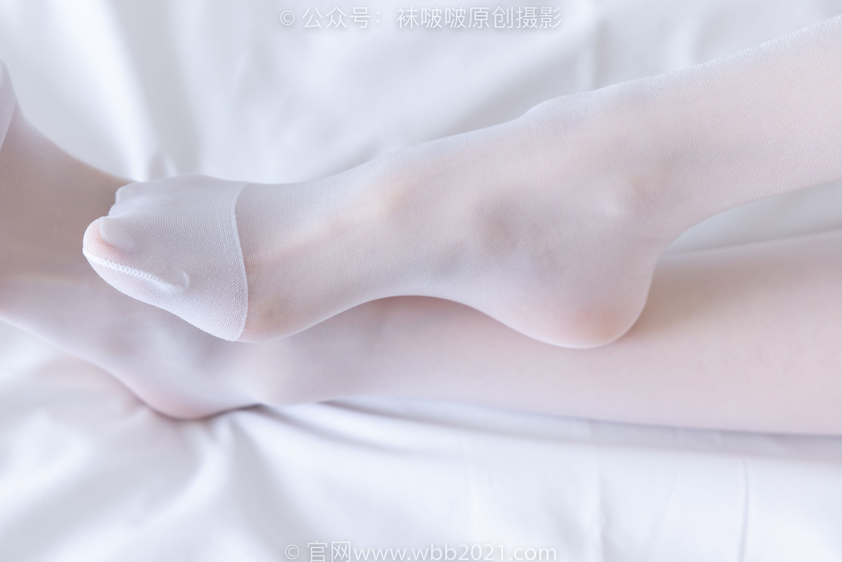 BoBoSocks袜啵啵 No.490 稚予 皮鞋、薄白丝/(161P)