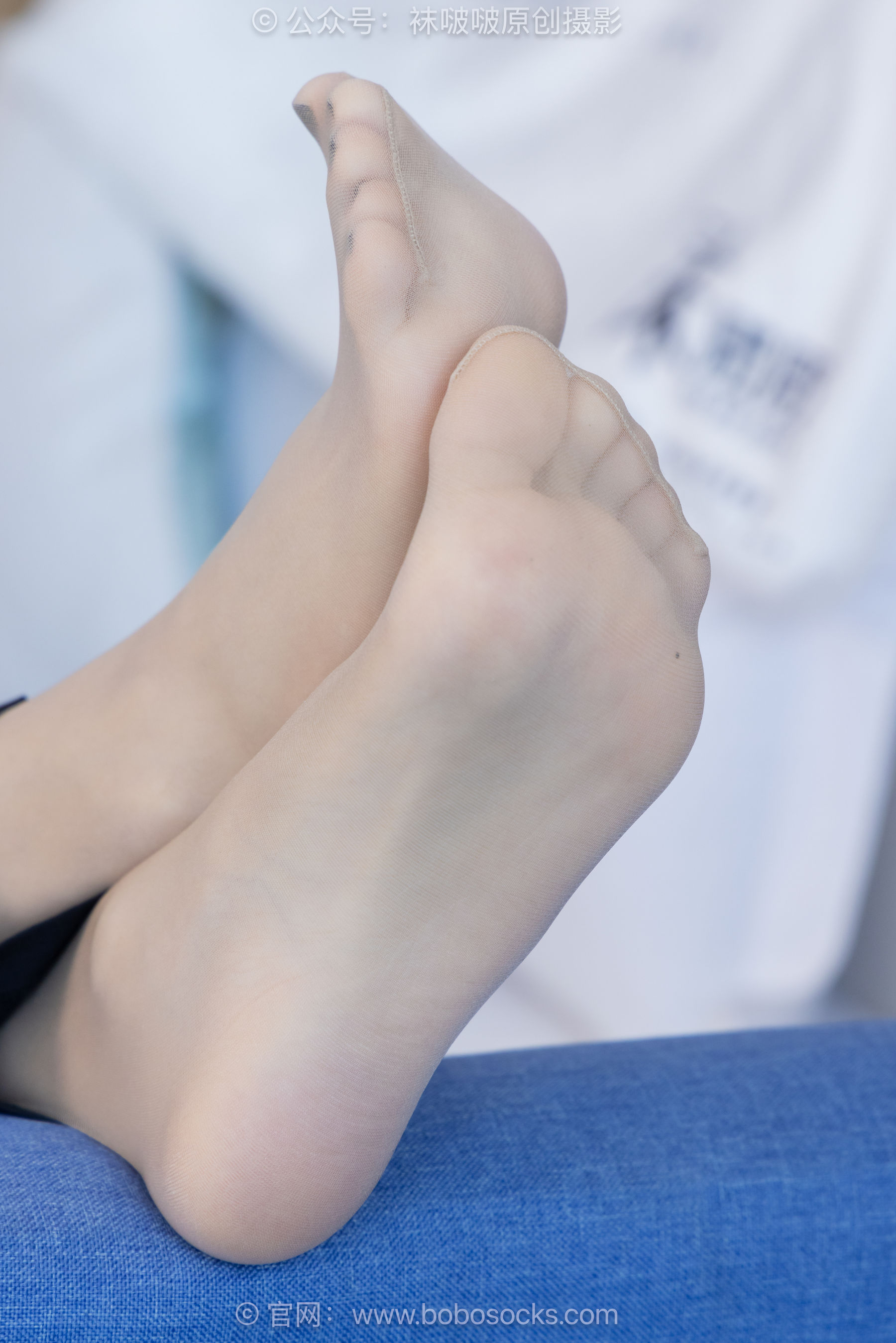 BoBoSocks袜啵啵 No.489 奶油 两双高跟鞋、薄肉丝、ol制服裤里丝、黑色美甲/(151P)