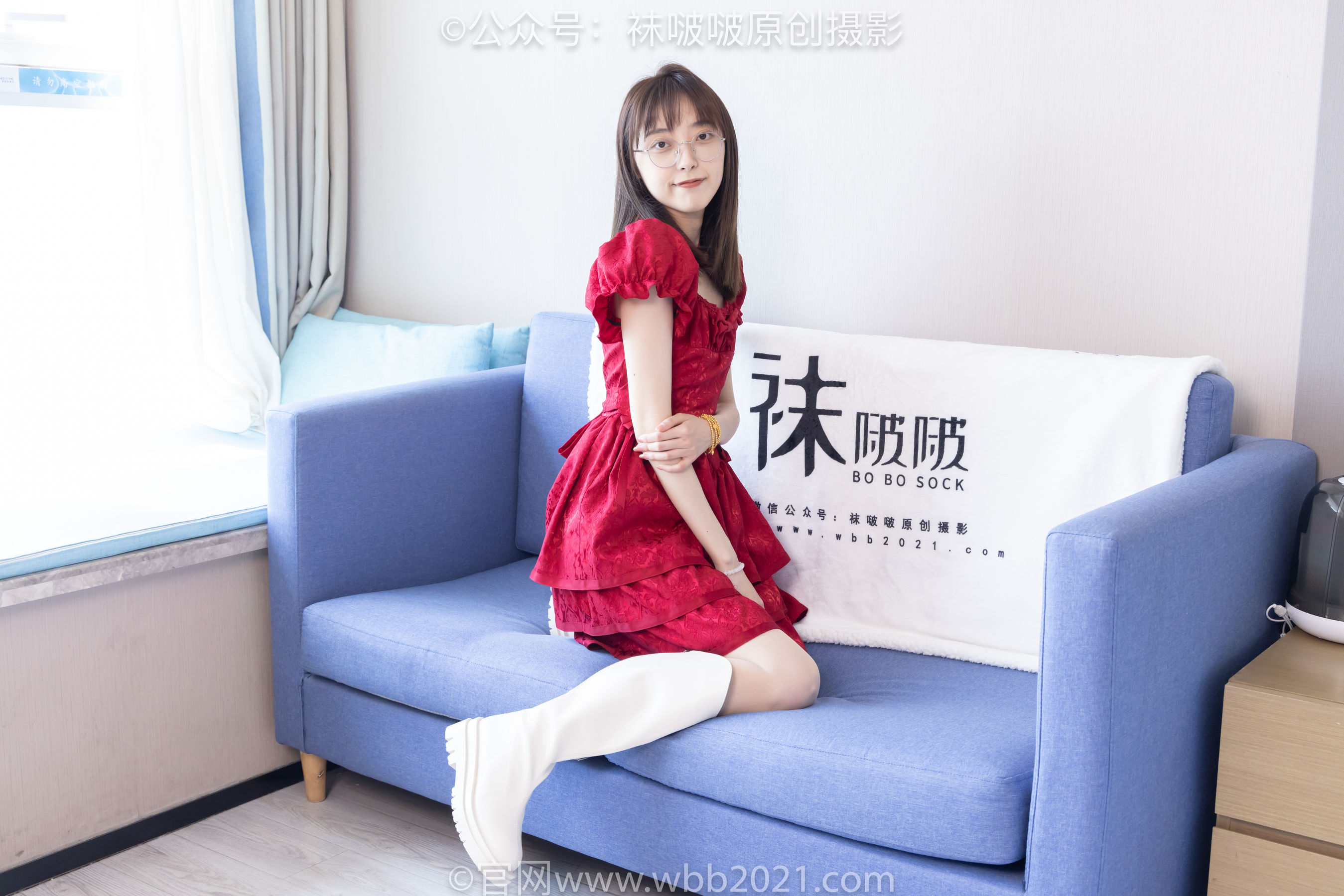 BoBoSocks袜啵啵 No.496 稚予 长靴、短靴、薄肉丝/(160P)