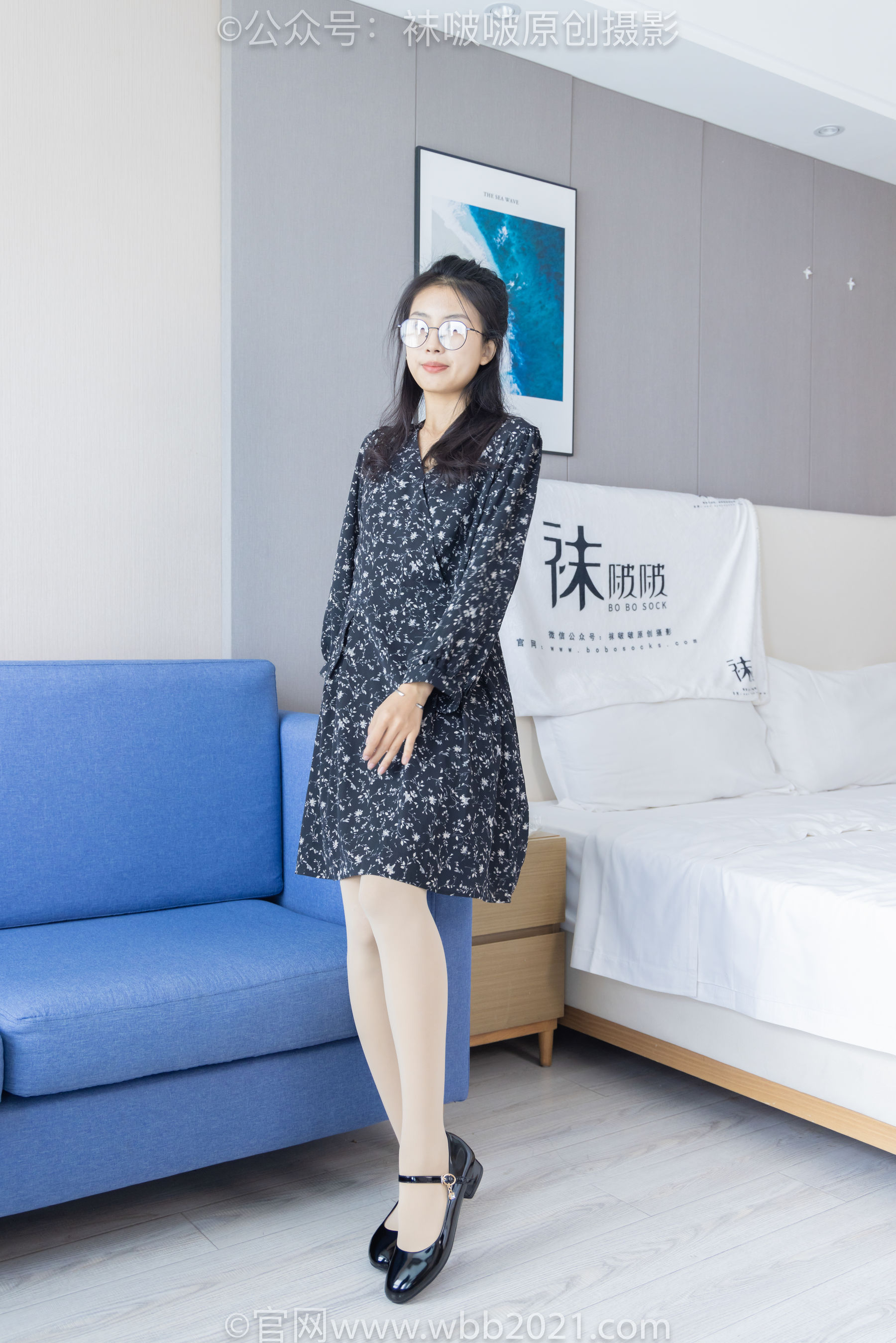 BoBoSocks袜啵啵 No.497 奶油 - 低跟鞋、厚肉丝、厚灰丝/(144P)