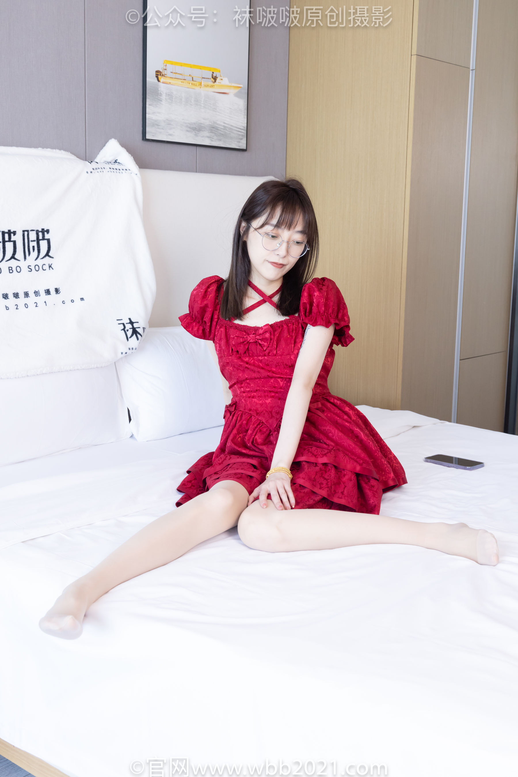 BoBoSocks袜啵啵 No.496 稚予 长靴、短靴、薄肉丝/(160P)