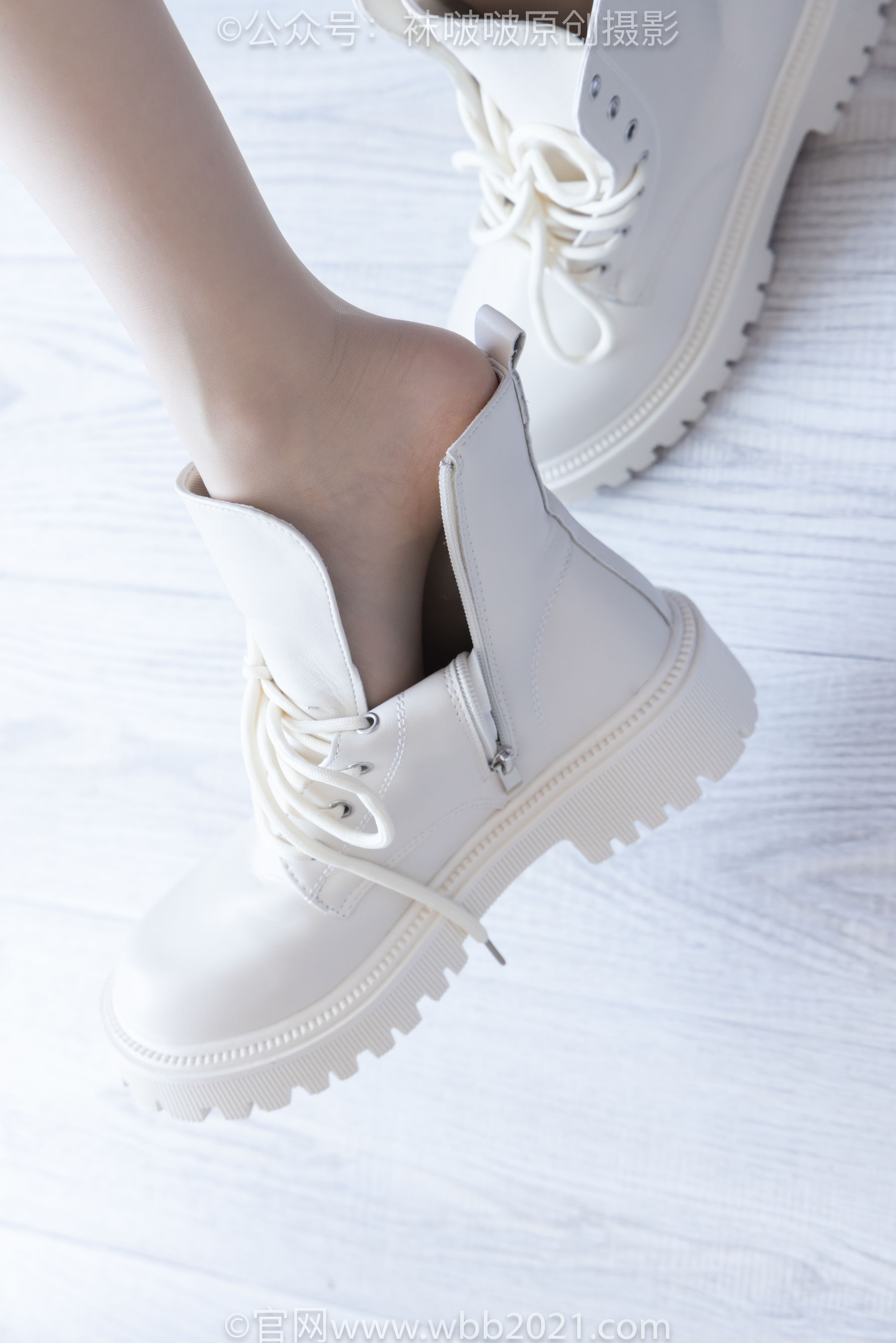 BoBoSocks袜啵啵 No.496 稚予 长靴、短靴、薄肉丝/(160P)