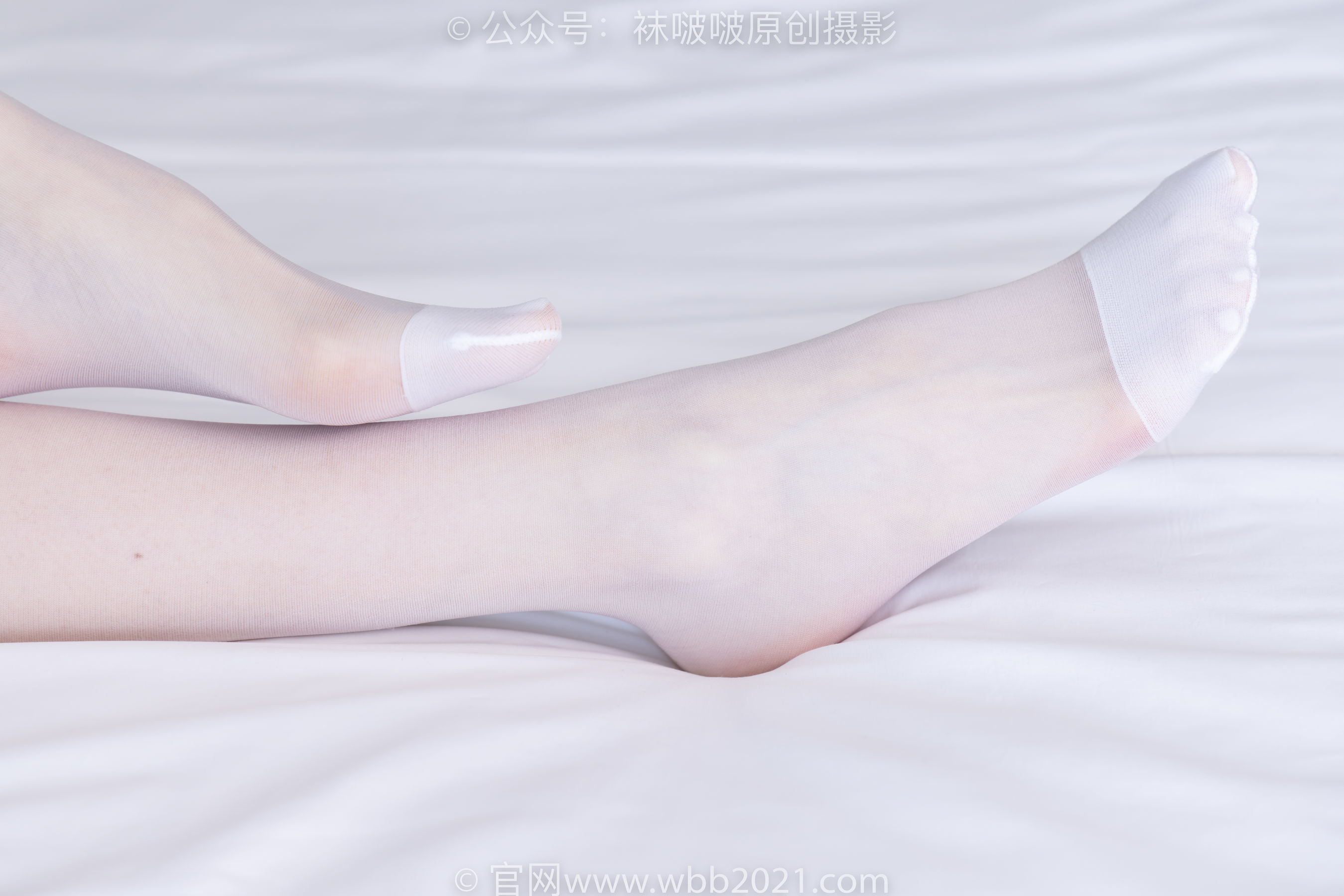 BoBoSocks袜啵啵 No.490 稚予 皮鞋、薄白丝/(161P)