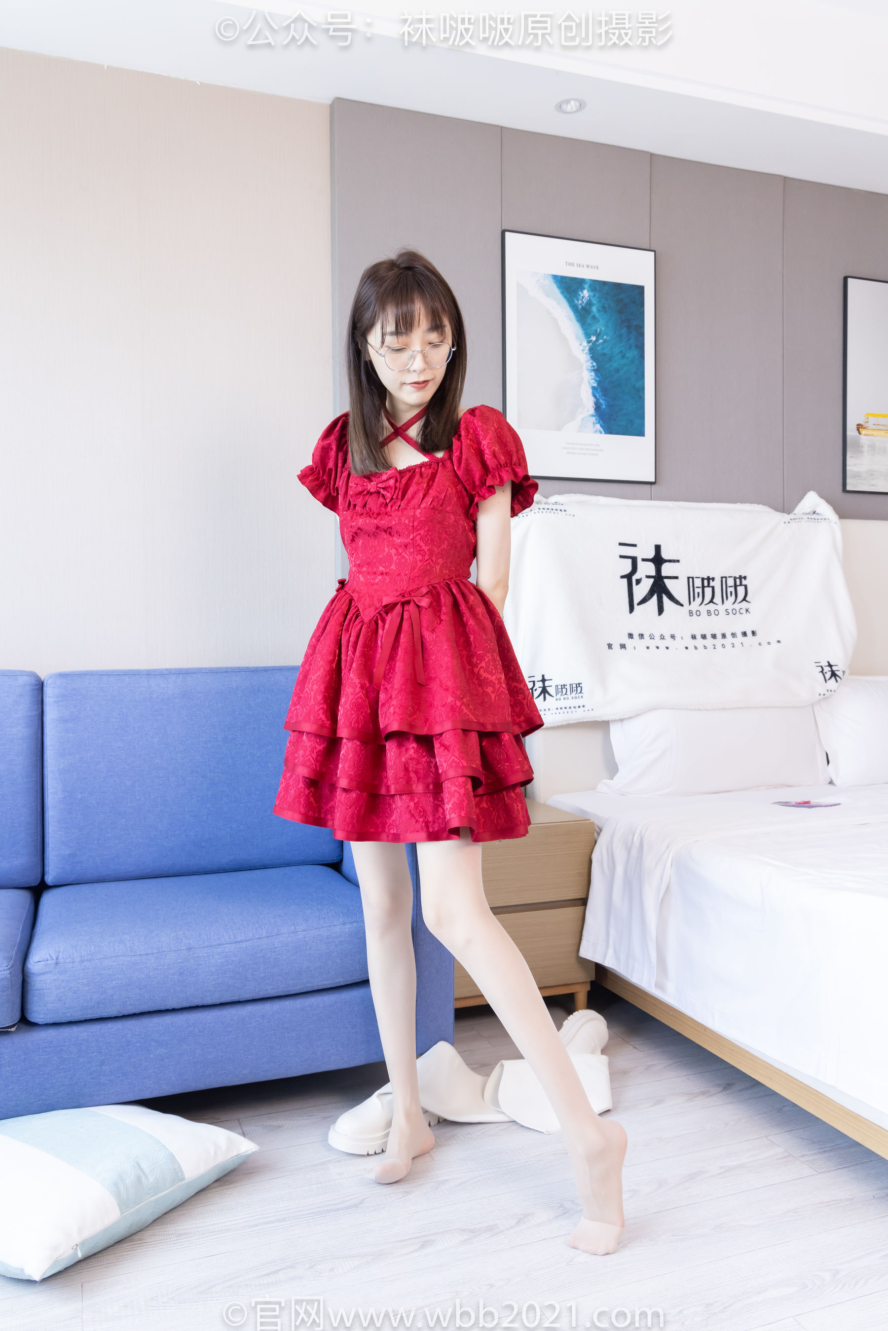BoBoSocks袜啵啵 No.496 稚予 长靴、短靴、薄肉丝/(160P)