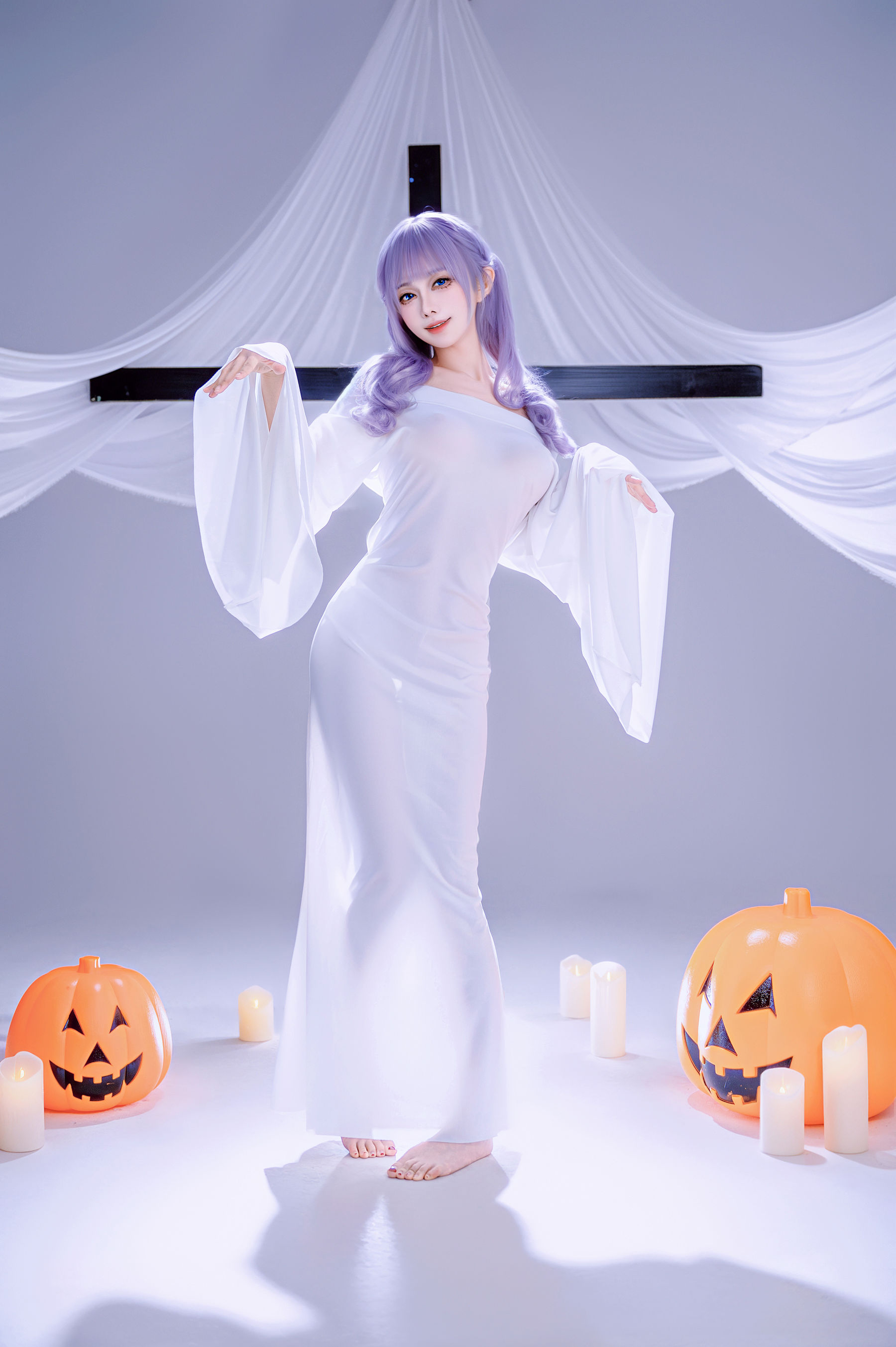 Shika小鹿鹿 - 幽灵娘/(16P)