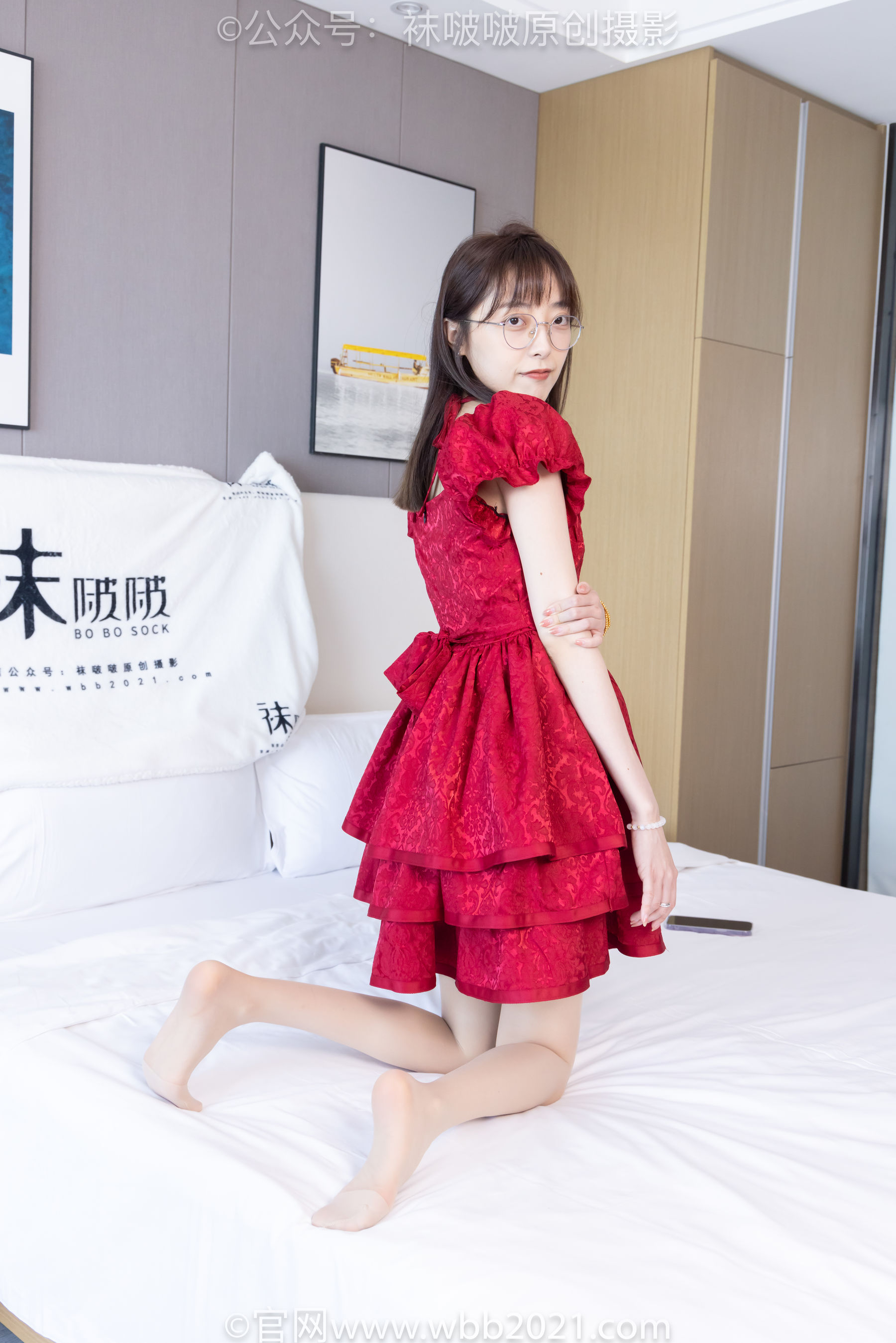 BoBoSocks袜啵啵 No.496 稚予 长靴、短靴、薄肉丝/(160P)