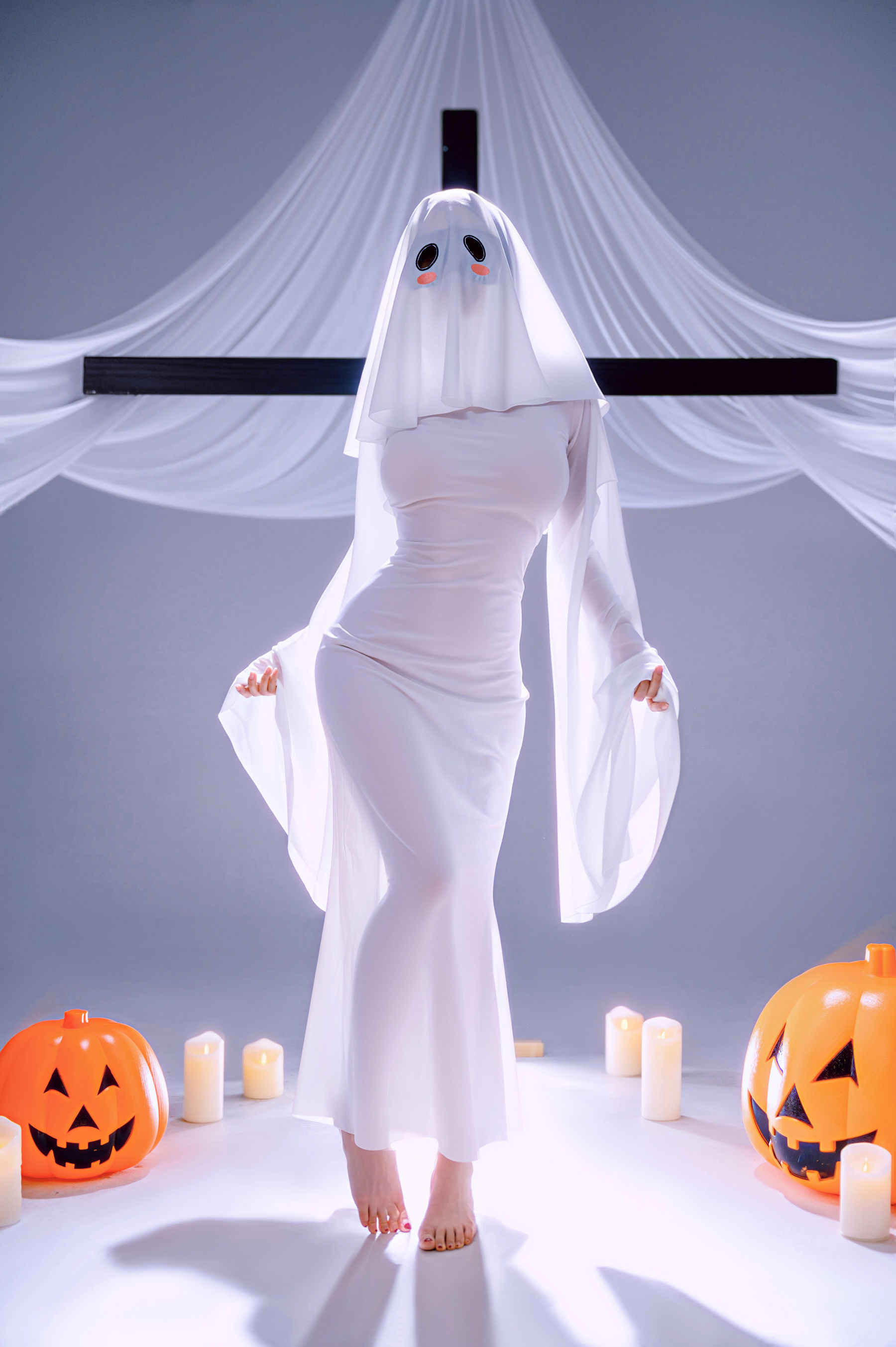 Shika小鹿鹿 - 幽灵娘/(16P)