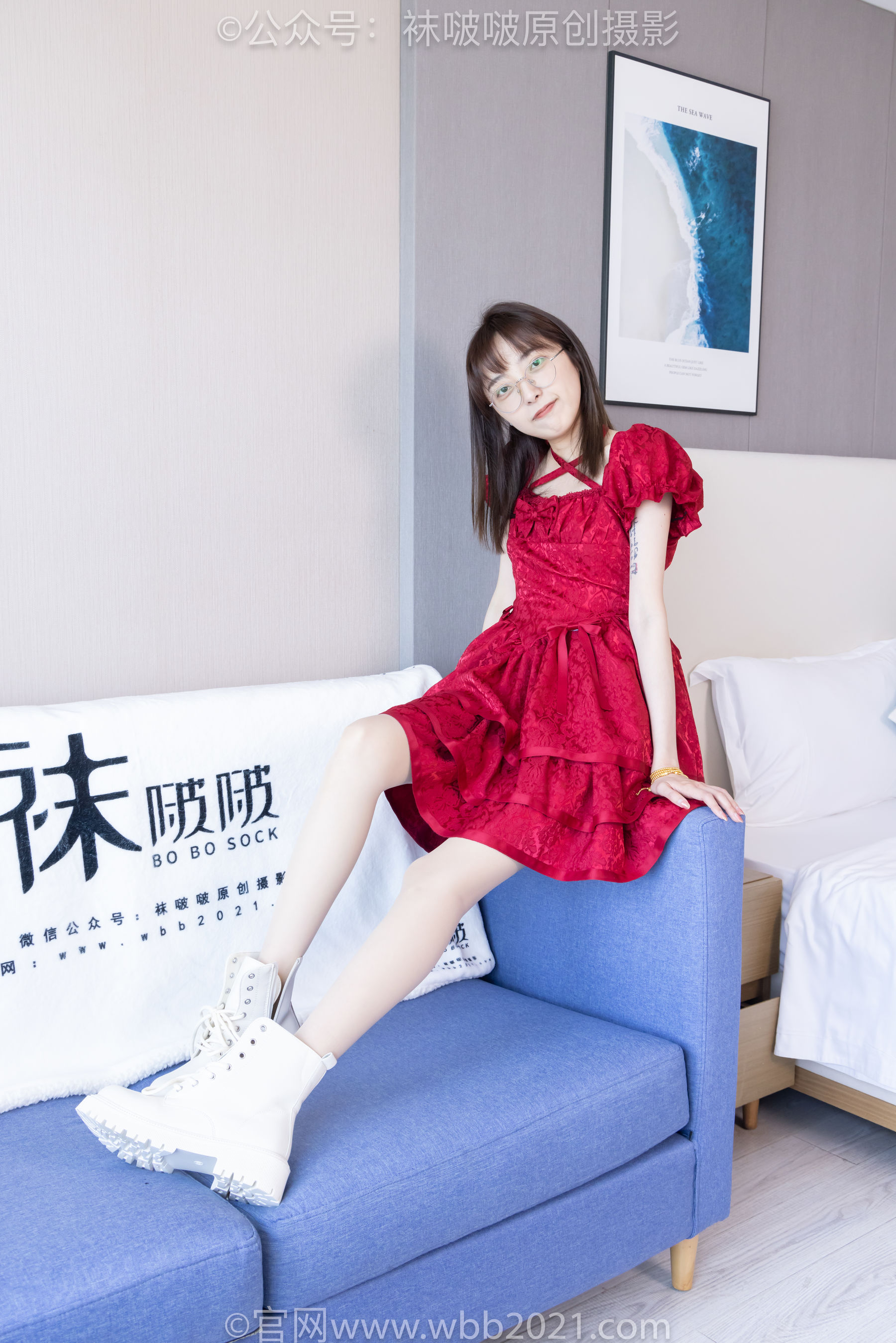 BoBoSocks袜啵啵 No.496 稚予 长靴、短靴、薄肉丝/(160P)