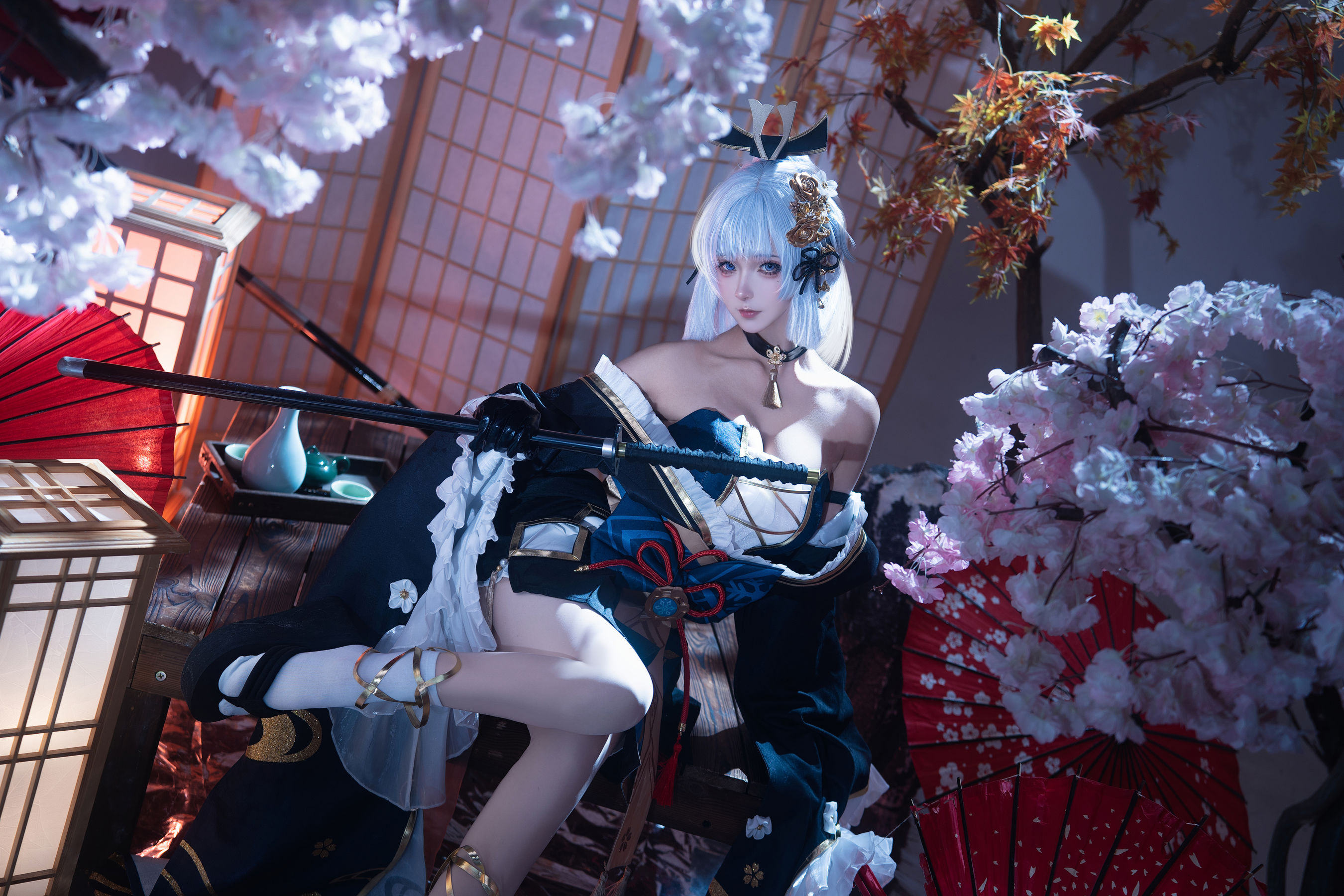 Seya-狮砸 - 神里绫华 霜刃/(12P)
