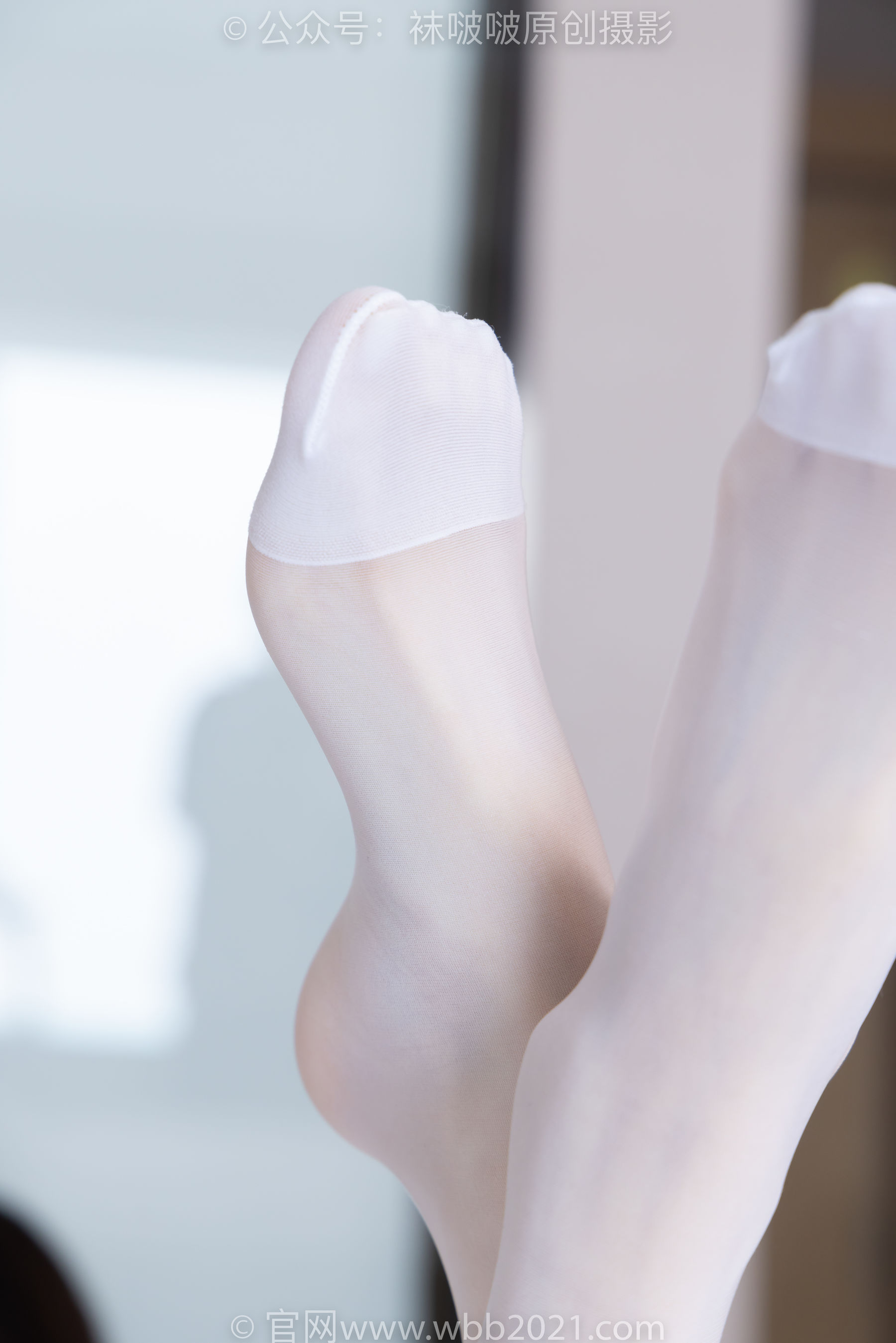 BoBoSocks袜啵啵 No.490 稚予 皮鞋、薄白丝/(161P)