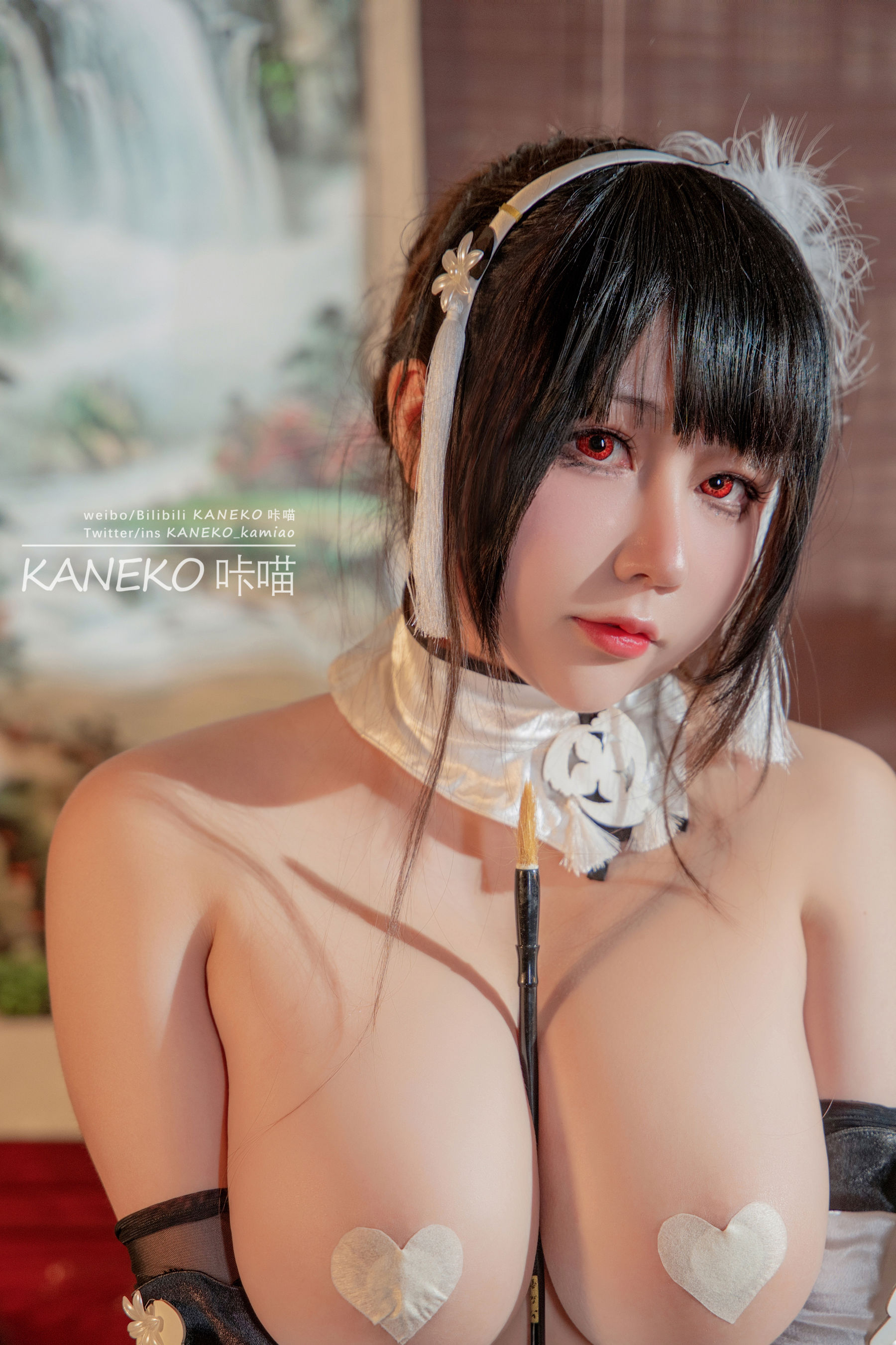 KANEKO_咔喵 - 碧蓝航线 镇海 白旗袍/(29P)