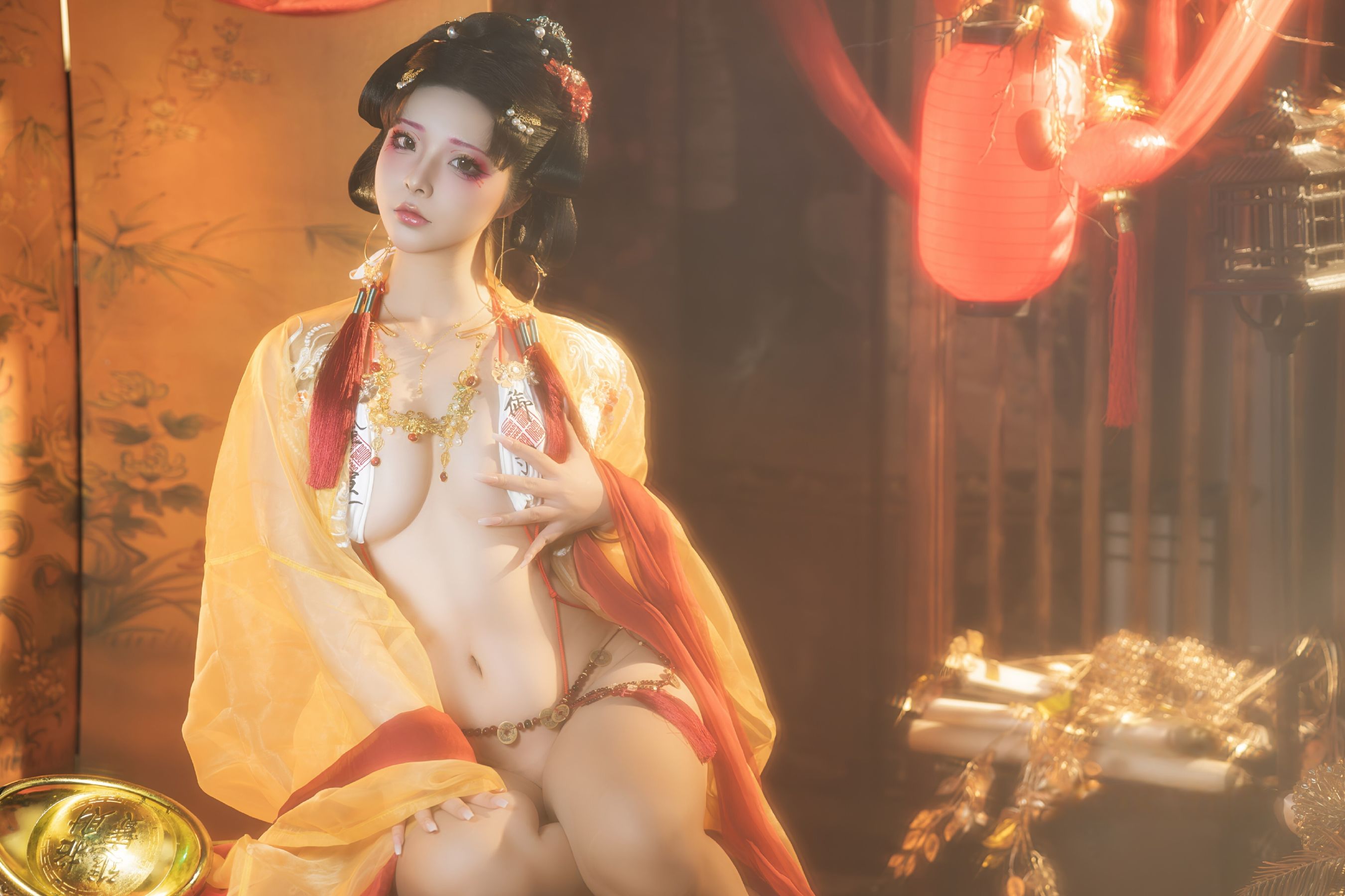 yuuhui玉汇 - 善财娘子/(123P)