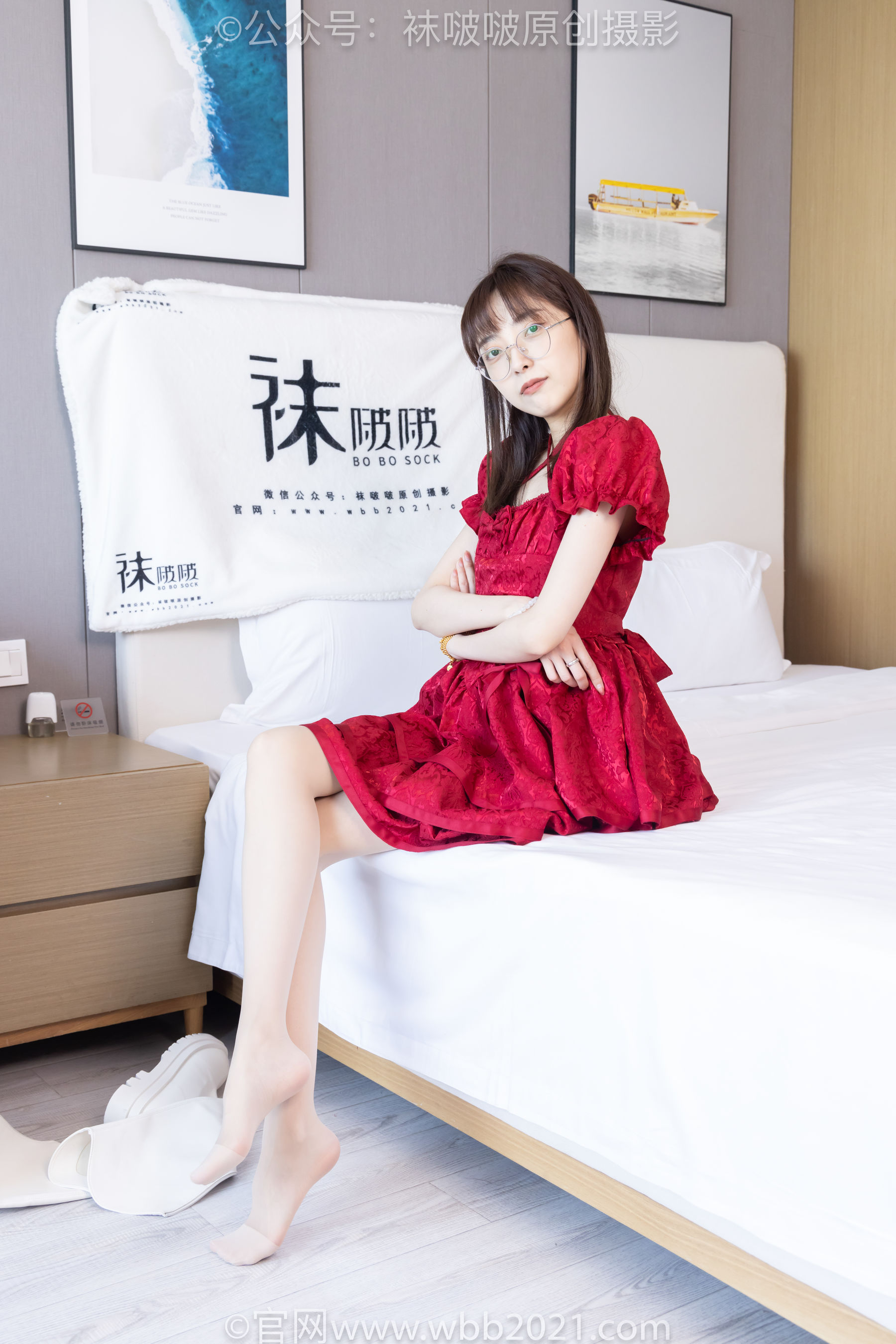 BoBoSocks袜啵啵 No.496 稚予 长靴、短靴、薄肉丝/(160P)