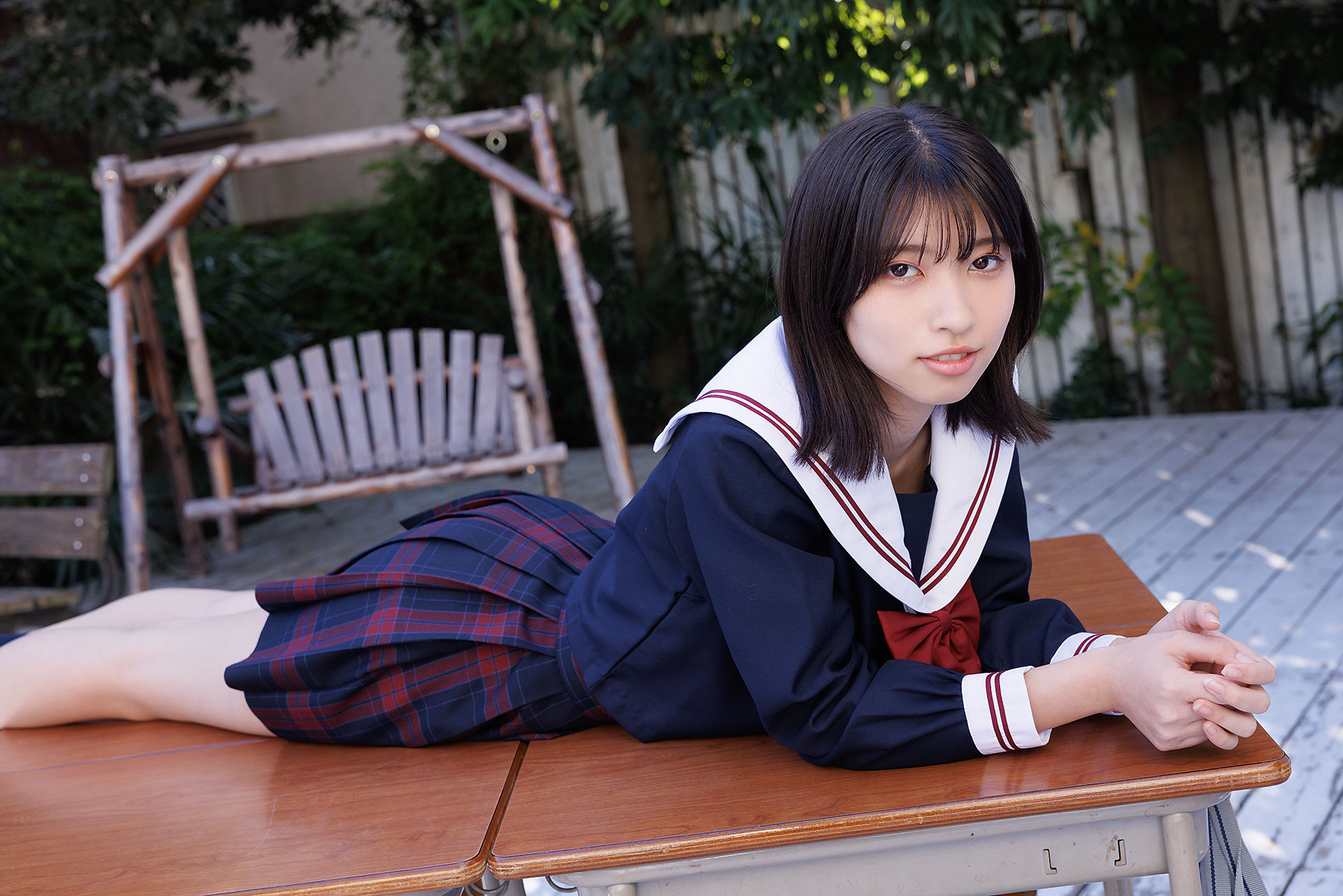 [Minisuka.tv] Akane Nishikawa 西川茜 - Regular Gallery Set 9.01/(42P)