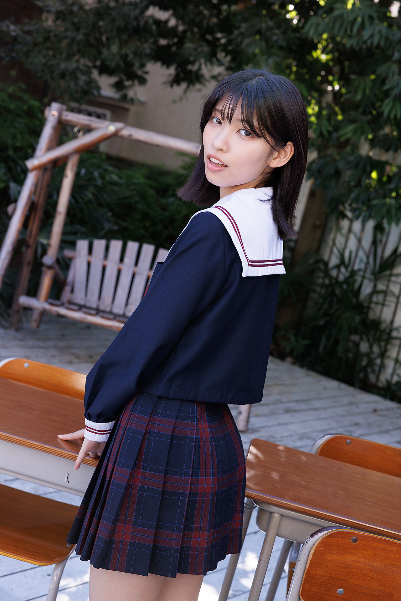 [Minisuka.tv] Akane Nishikawa 西川茜 - Regular Gallery Set 9.01/(42P)