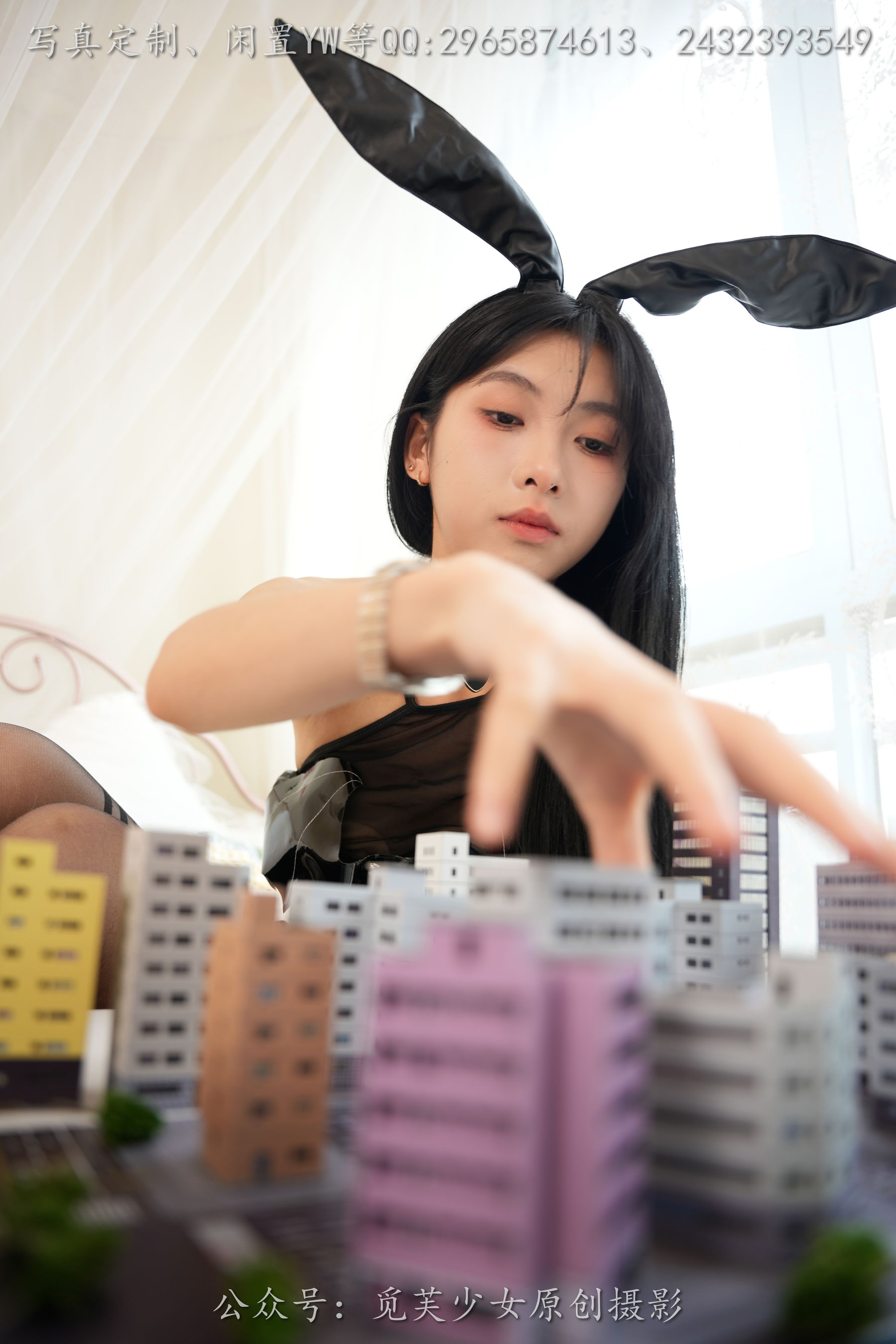 [觅芙少女] NO.273 灵儿 —梦见误入小人国，化身巨人少女/(211P)