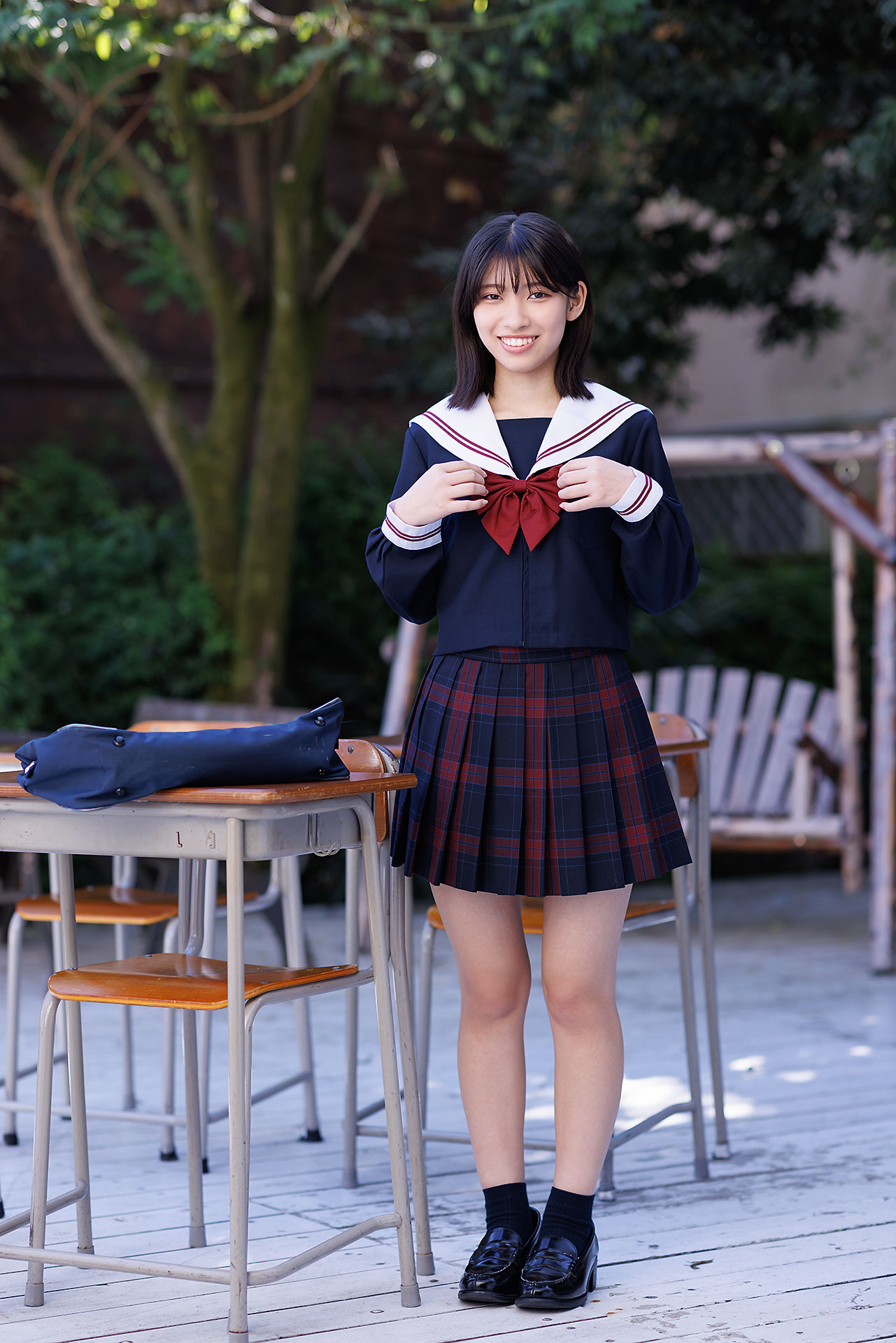 [Minisuka.tv] Akane Nishikawa 西川茜 - Regular Gallery Set 9.01/(42P)