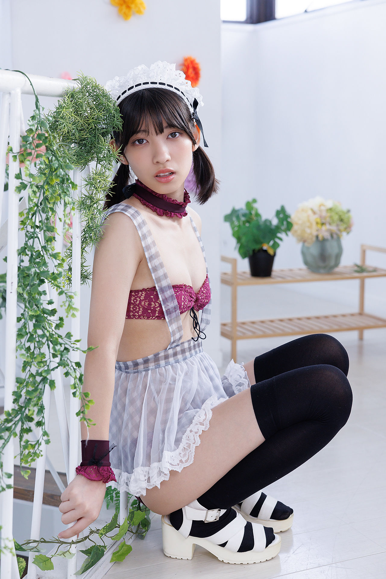 [Minisuka.tv] Akane Nishikawa 西川茜 - Regular Gallery Set 8.03/(44P)