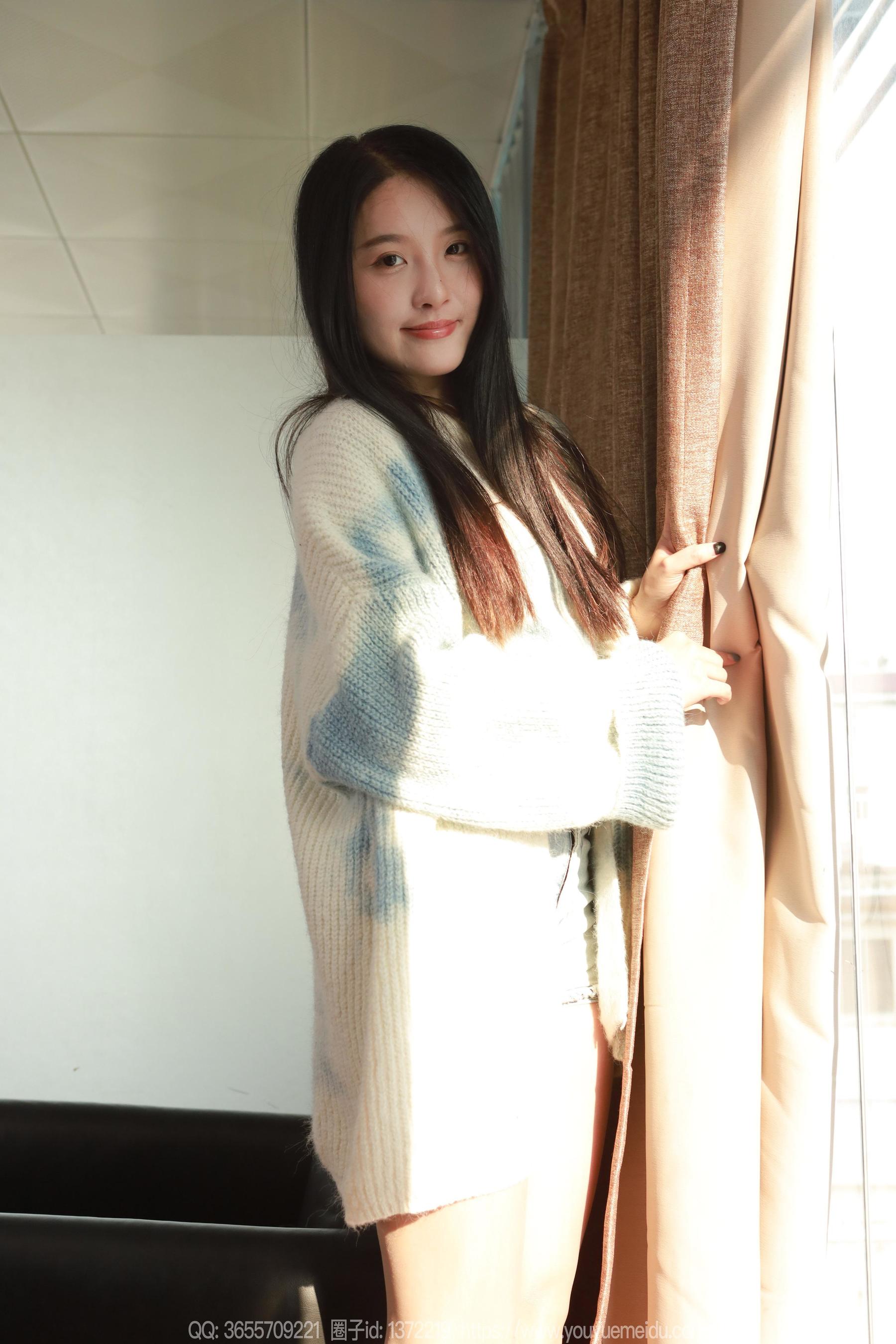 IESS异思趣向 - 模特： 婉萍 《蓝色毛衣（下）》/(89P)