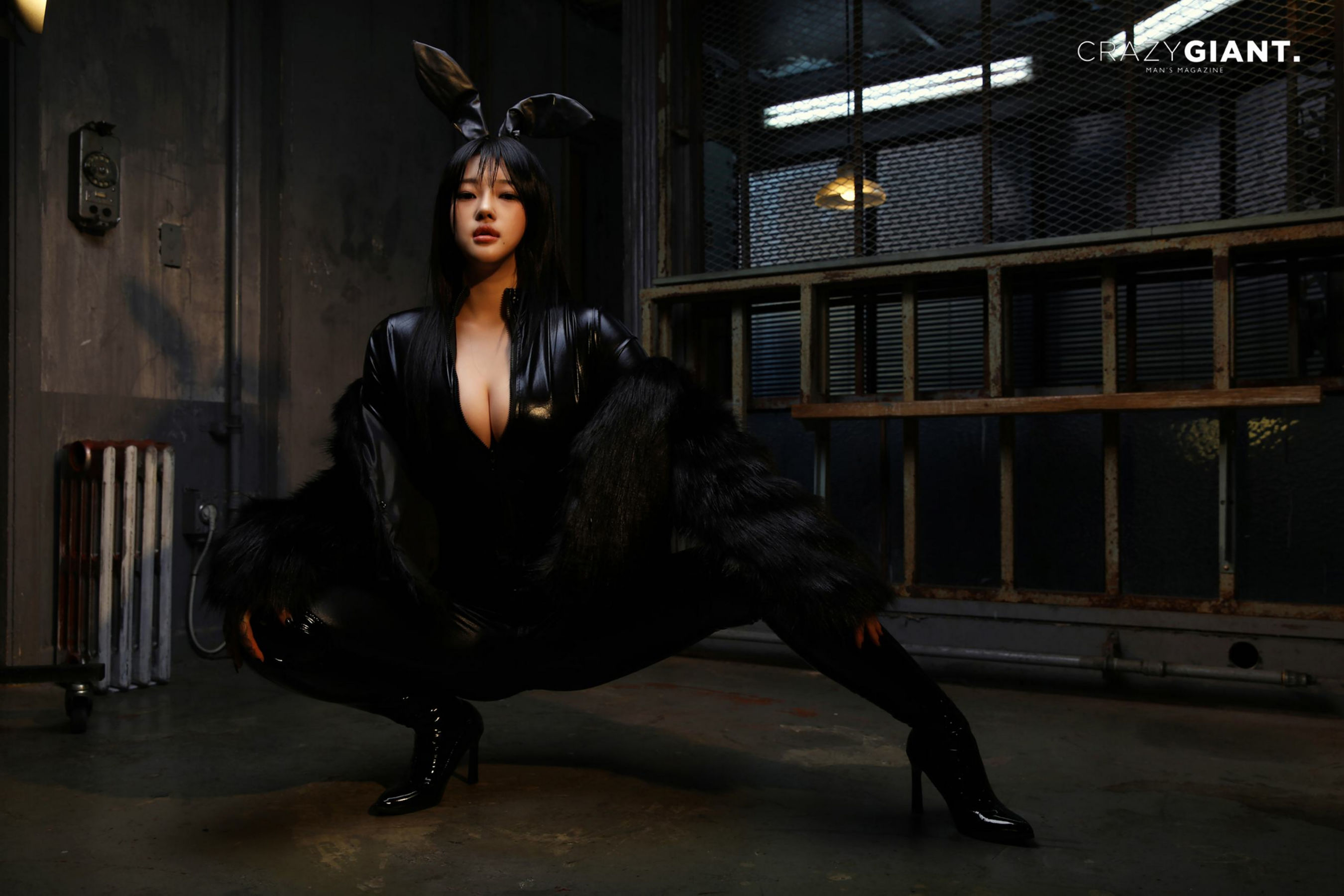 [CRAZY GIANT] RATTY BOT - Black Rabbit/(75P)