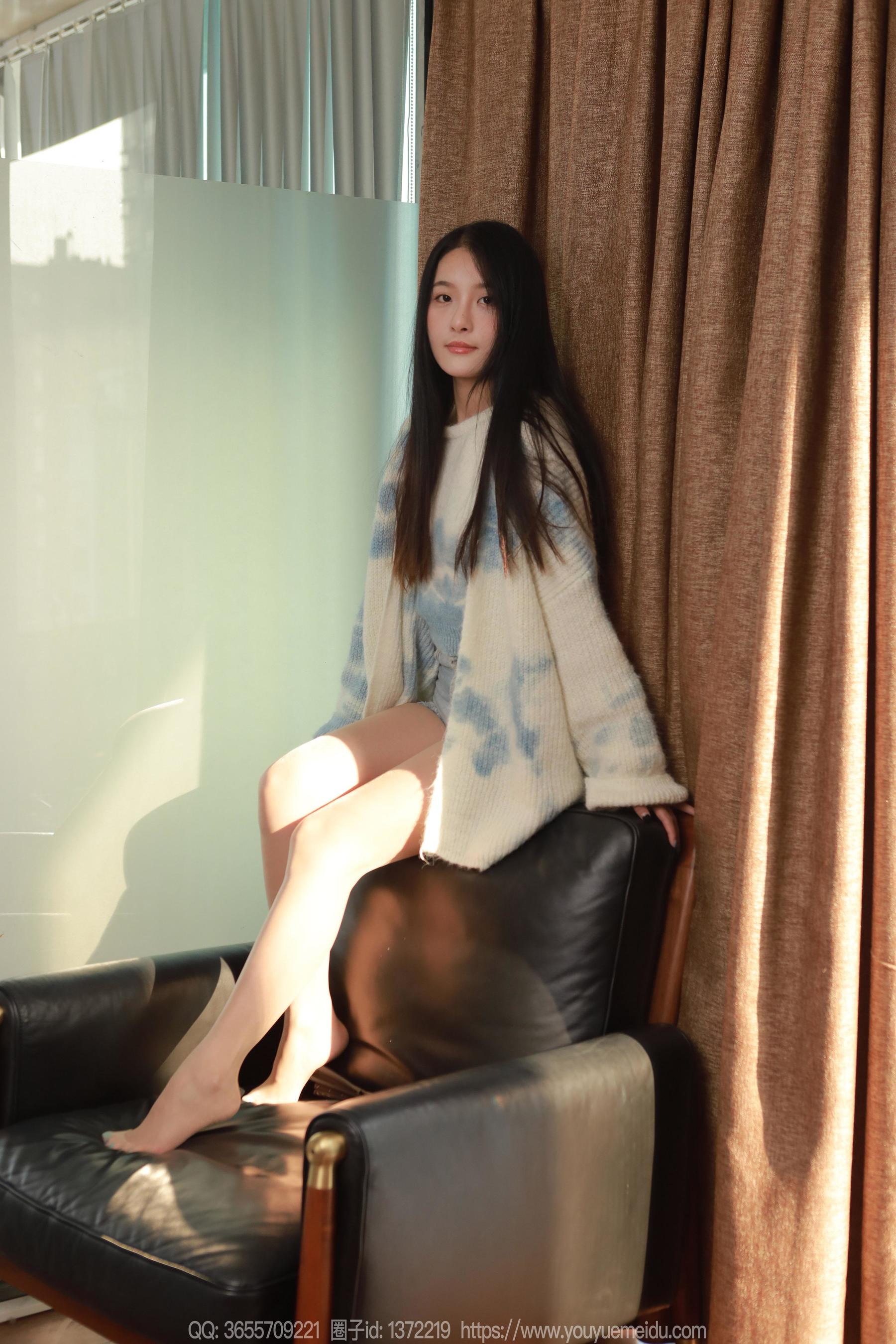 IESS异思趣向 - 模特： 婉萍 《蓝色毛衣（下）》/(89P)