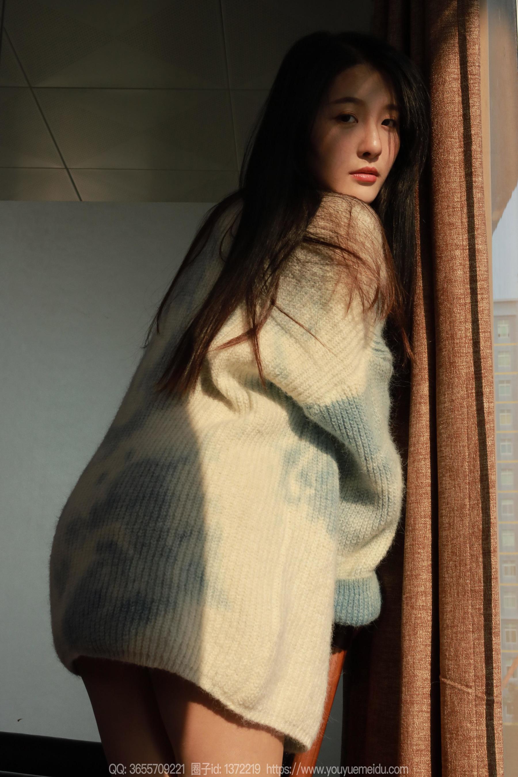 IESS异思趣向 - 模特： 婉萍 《蓝色毛衣（下）》/(89P)