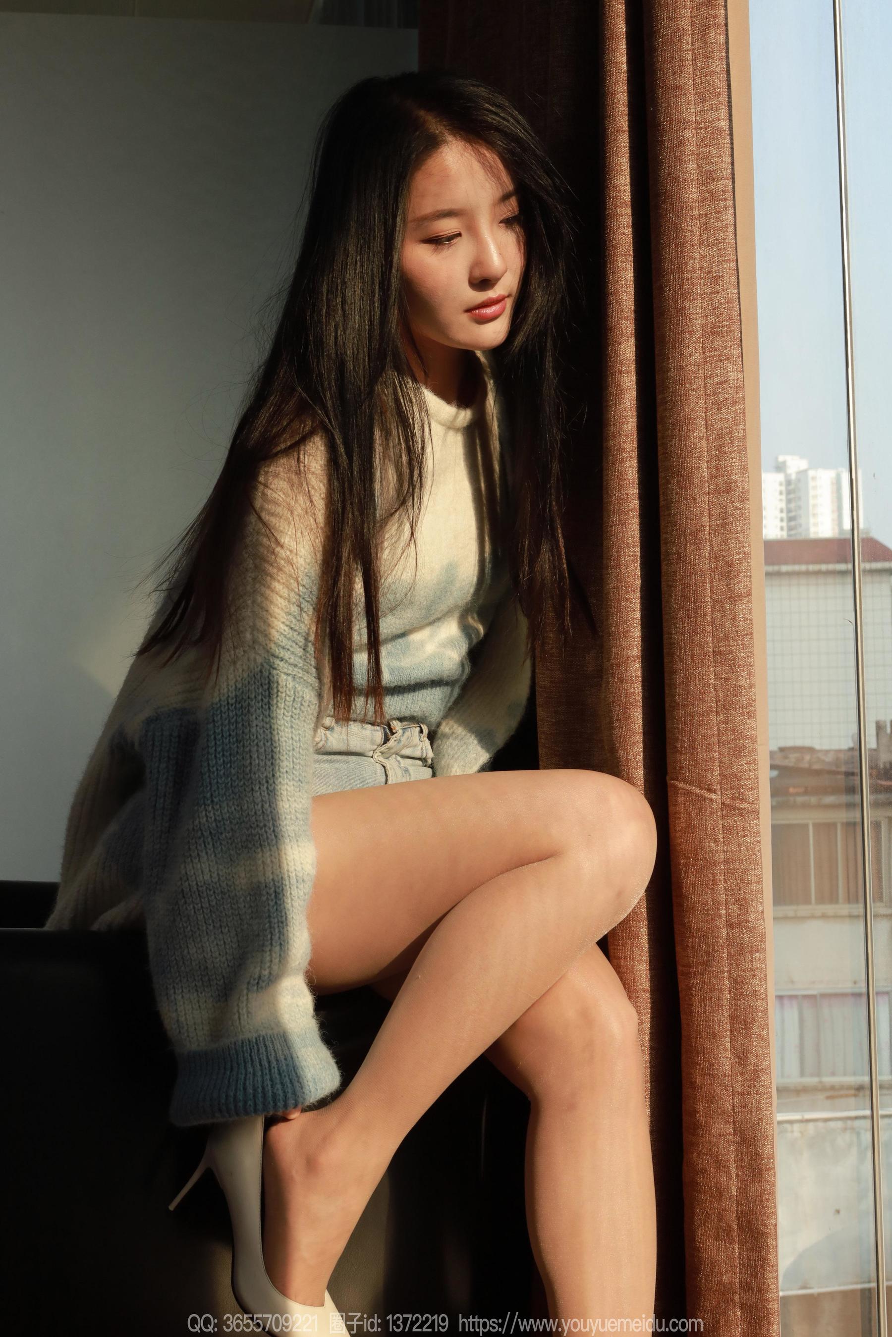 IESS异思趣向 - 模特： 婉萍 《蓝色毛衣（下）》/(89P)