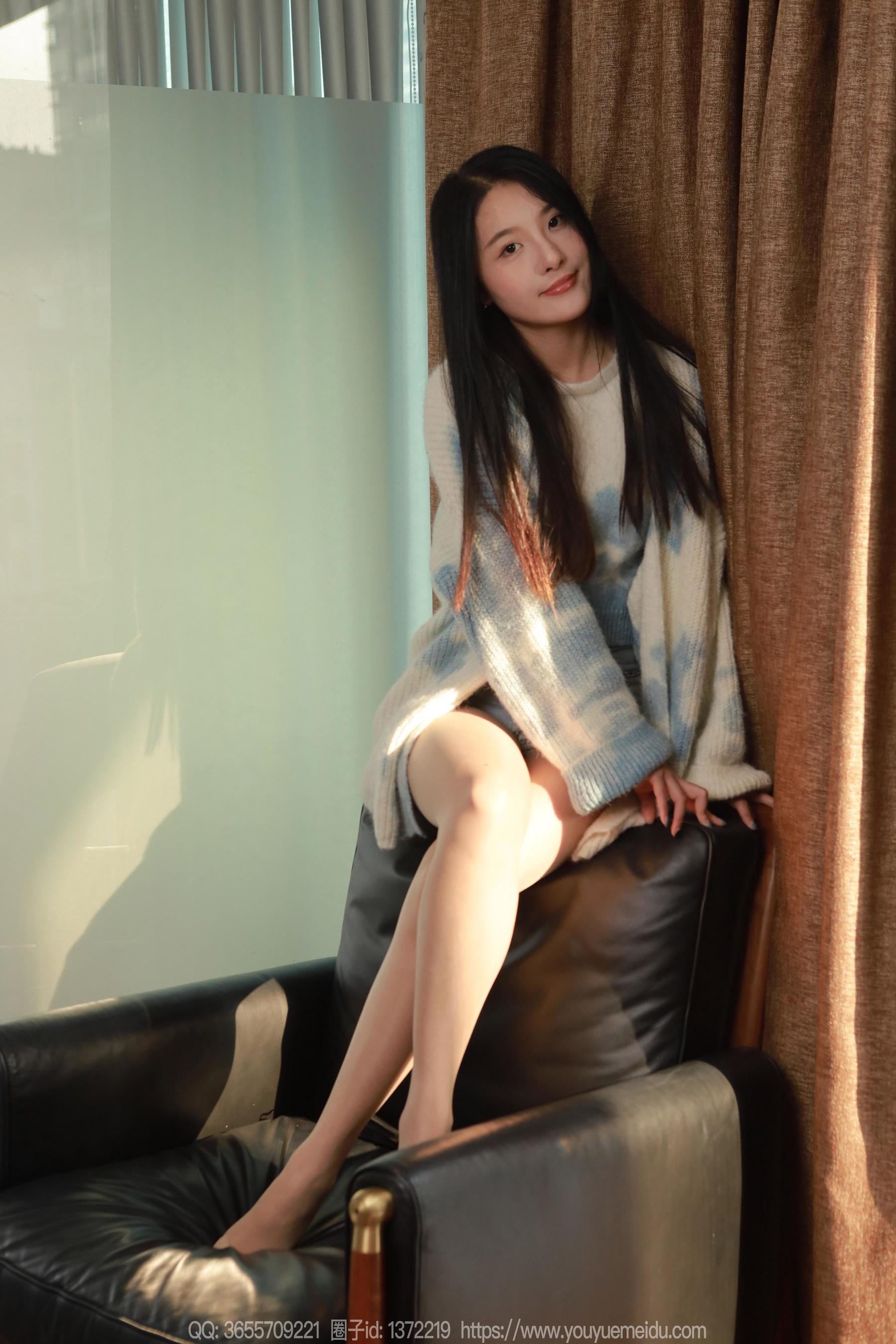 IESS异思趣向 - 模特： 婉萍 《蓝色毛衣（下）》/(89P)