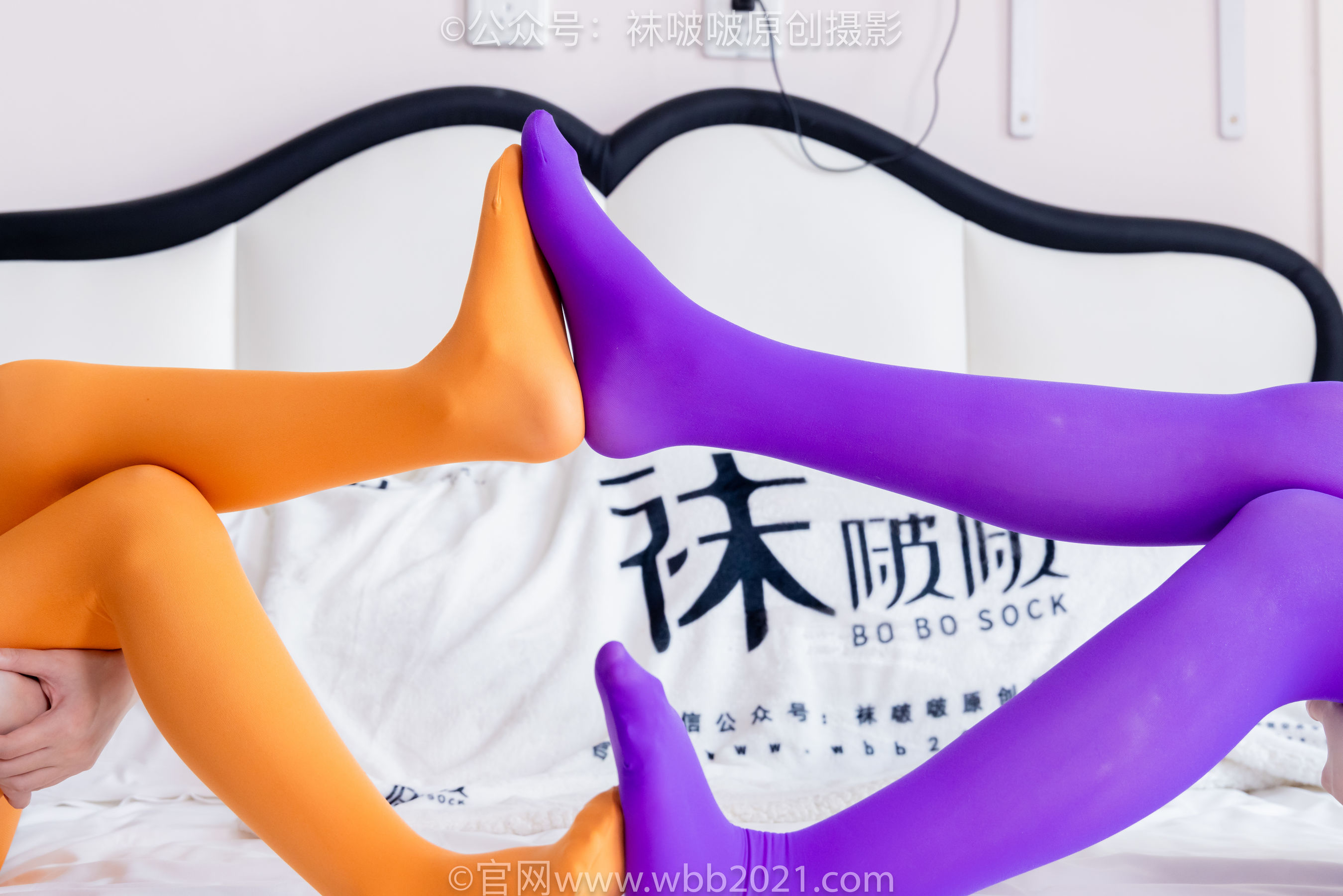 BoBoSocks袜啵啵 No.498 小甜豆&甜甜圈 - 两双高跟鞋、两双板鞋、厚黑丝、厚橘丝、厚紫丝/(244P)