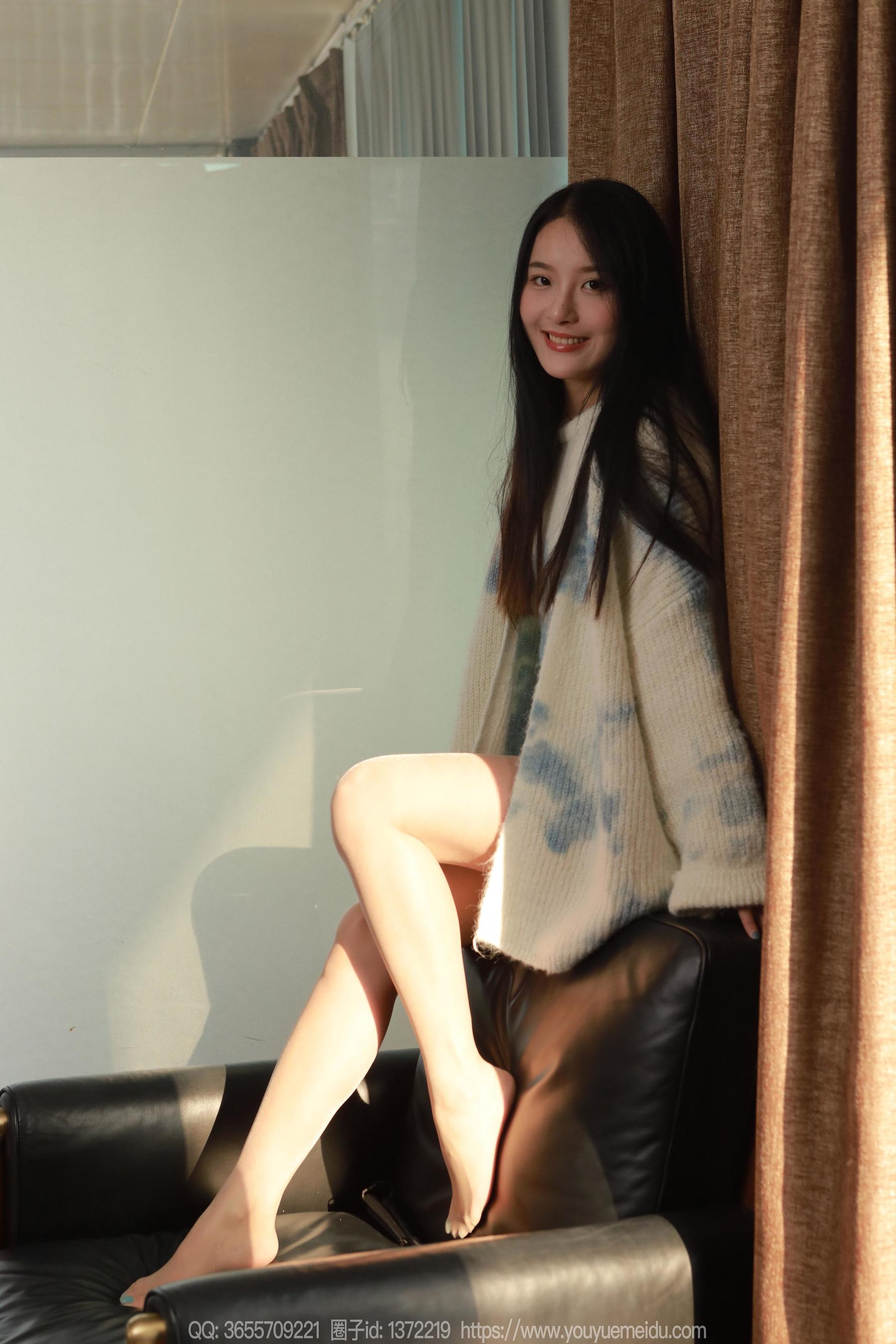 IESS异思趣向 - 模特： 婉萍 《蓝色毛衣（下）》/(89P)