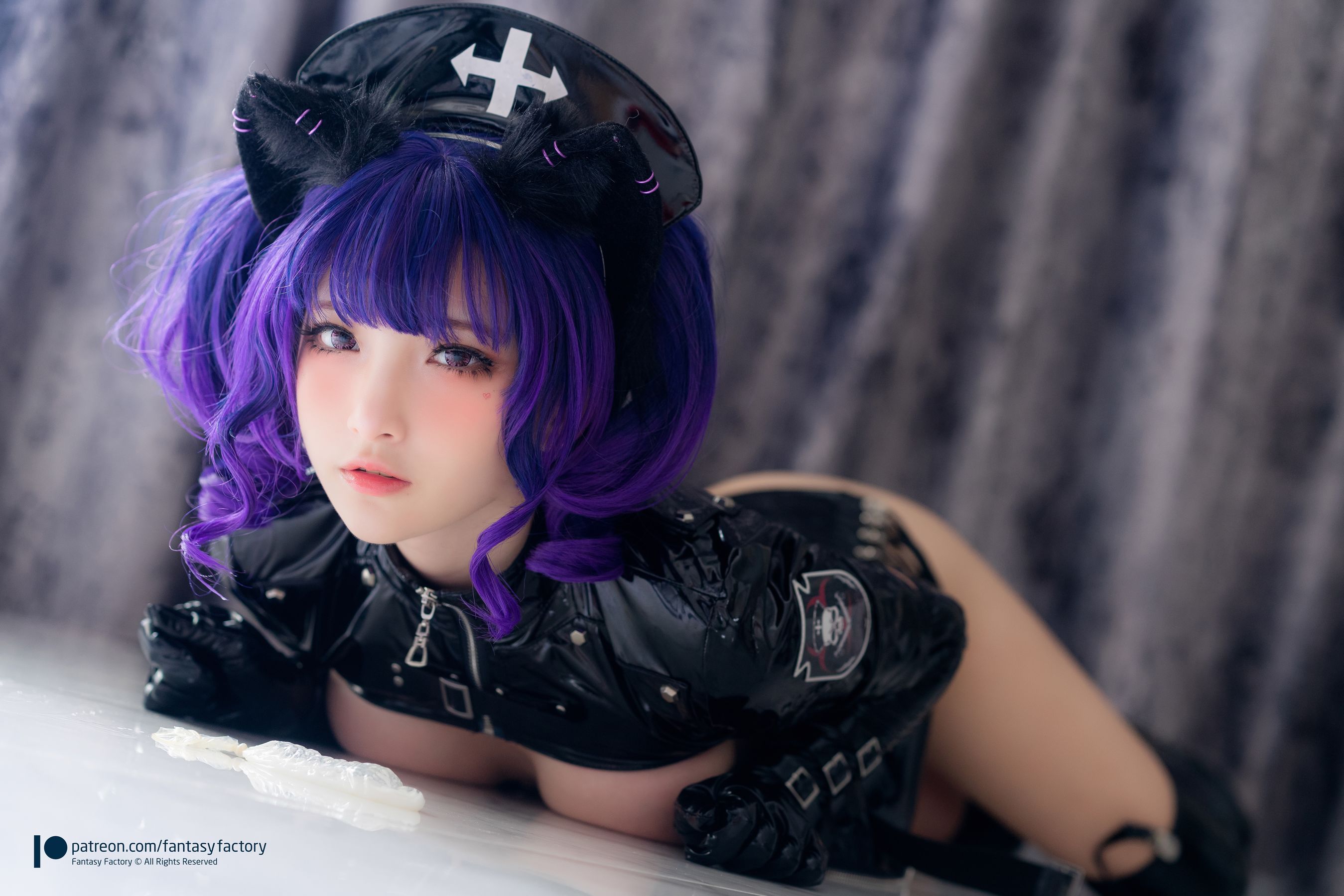 [Fantasy Factory] 小丁 Cosplay写真 - 护士暗黑/(59P)