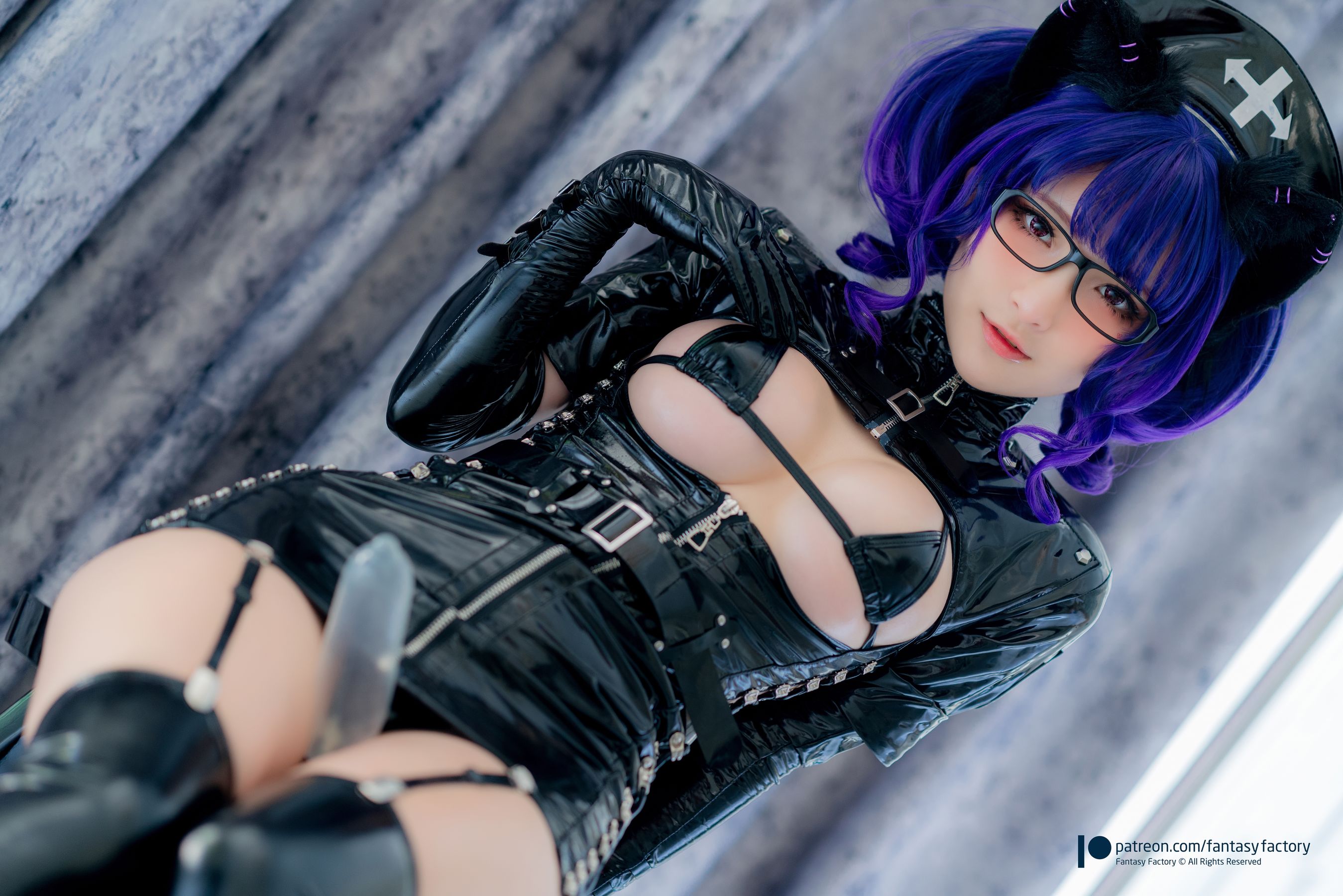 [Fantasy Factory] 小丁 Cosplay写真 - 护士暗黑/(59P)