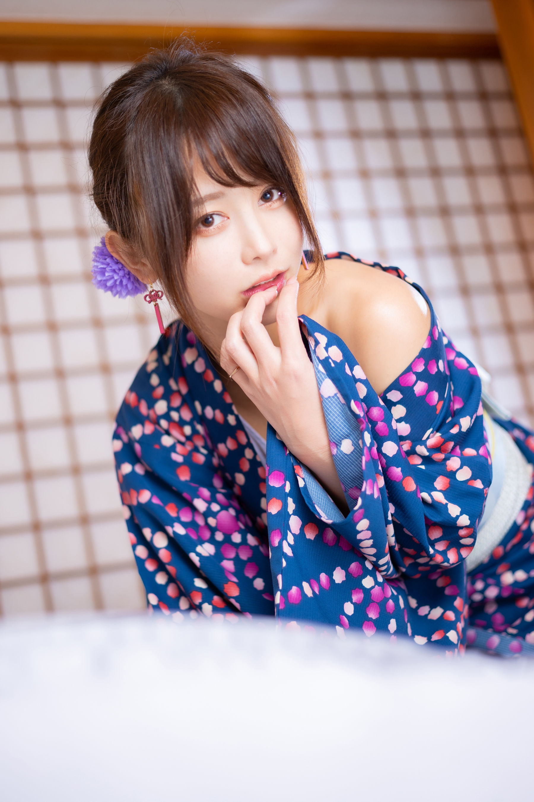 いくみ – (193iKkyu3) [Fantia] 2020年07月 ニットの下は、/(15P)