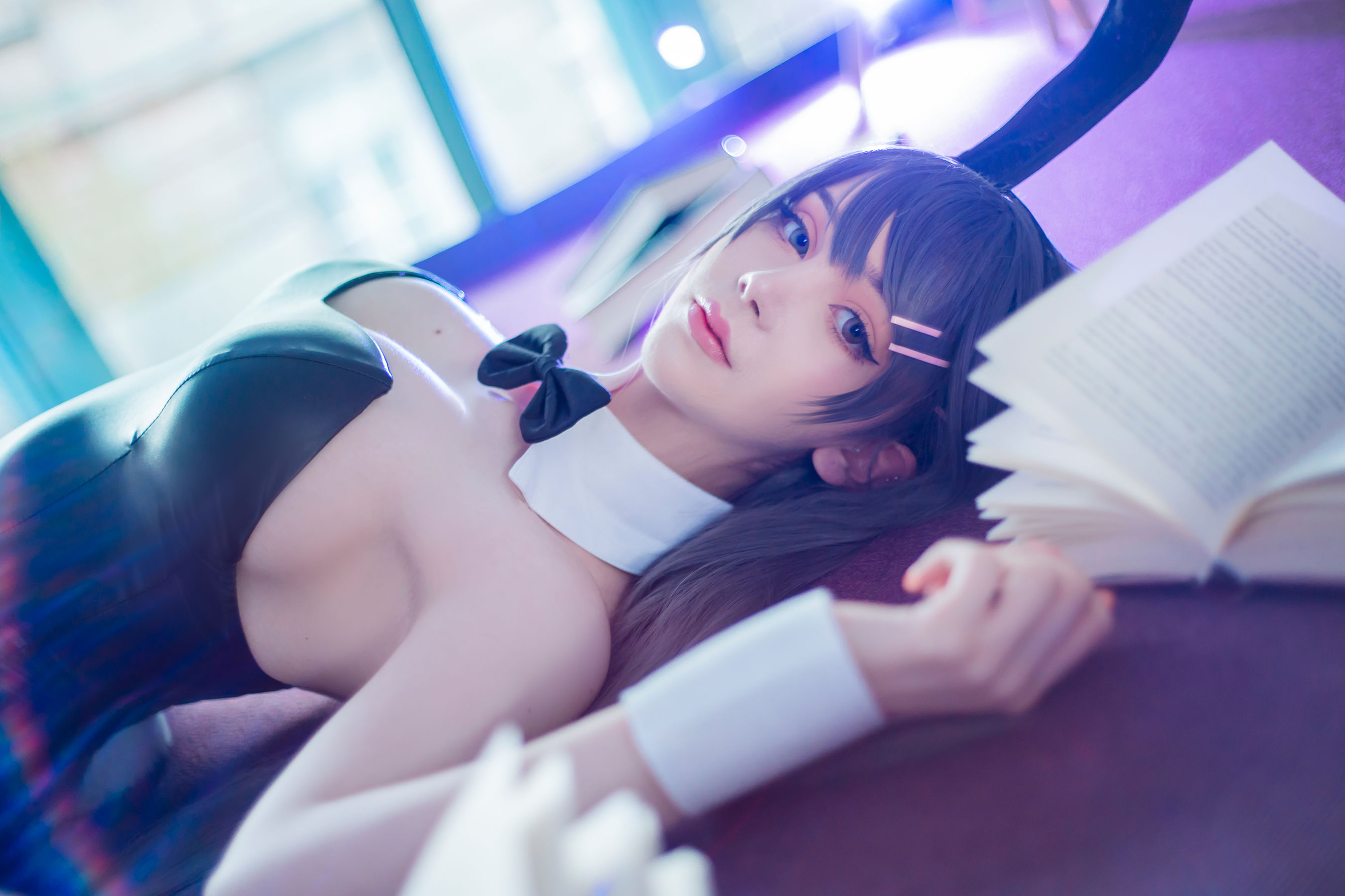 [COS福利] 国外美女SayaTheFox - 麻衣学姐/(14P)