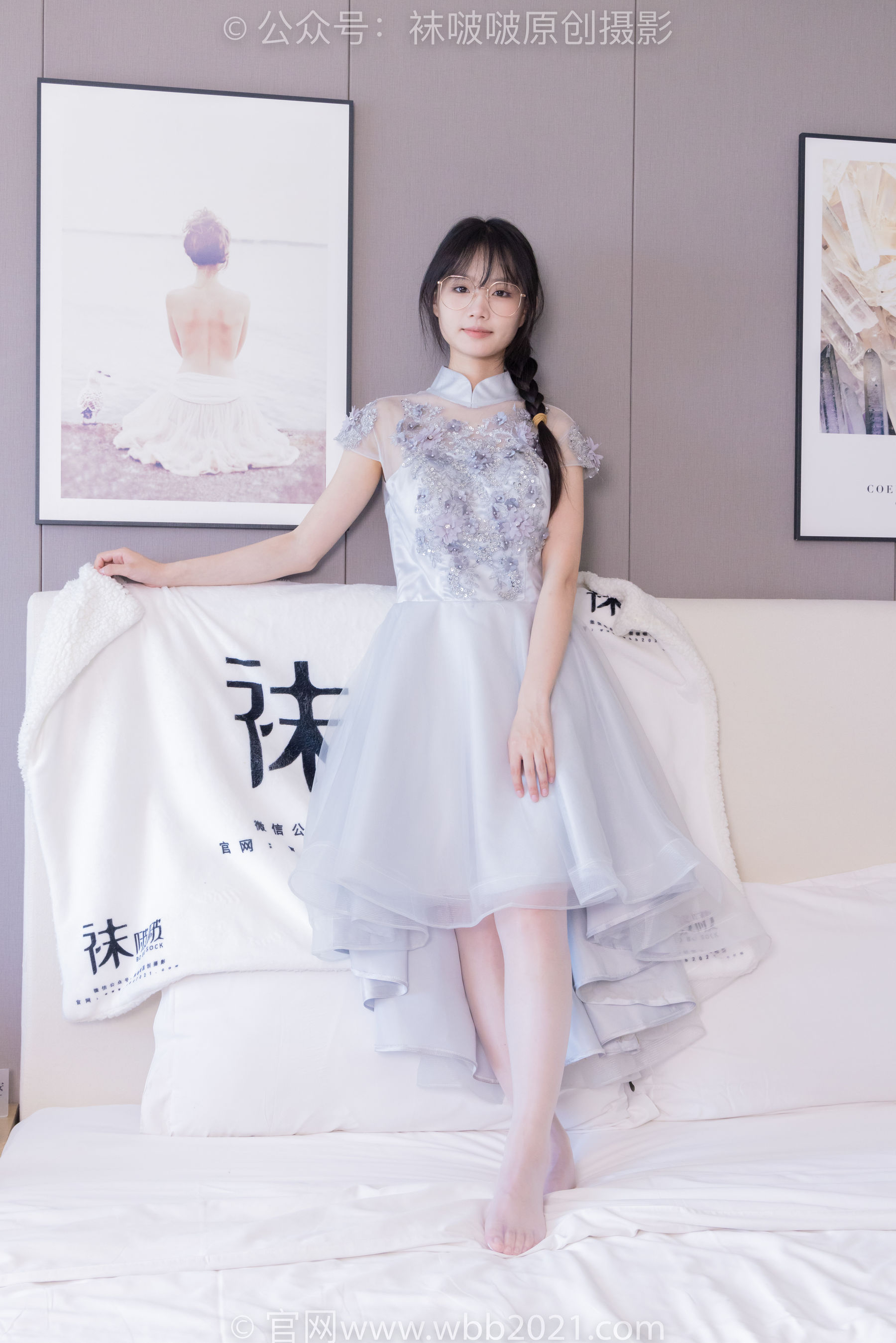 BoBoSocks袜啵啵 No.512 甜甜圈 - 高跟鞋、油亮薄白丝、袜踩奶油蛋糕剧情/(143P)