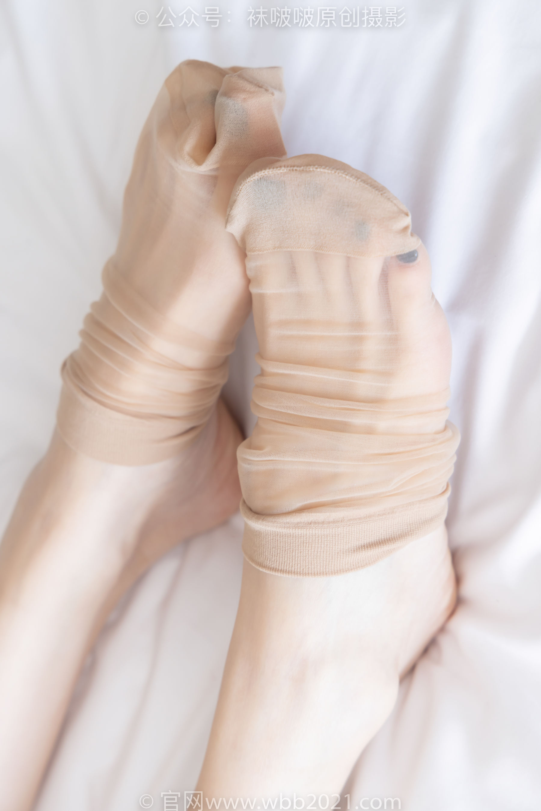 BoBoSocks袜啵啵 No.509 稚予 - 高跟鞋、短肉丝、黑色美甲、银行制服、半脱袜子/(150P)