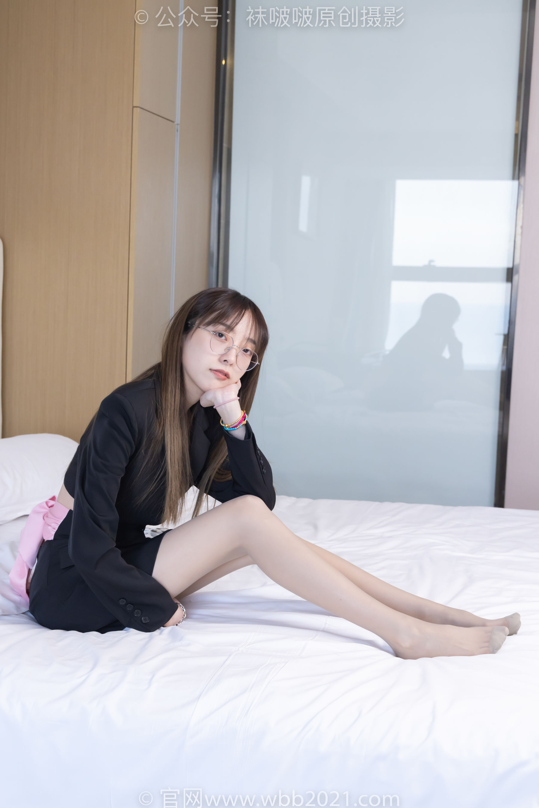 BoBoSocks袜啵啵 No.506 稚予 高跟鞋、高跟凉鞋、薄灰丝/(165P)