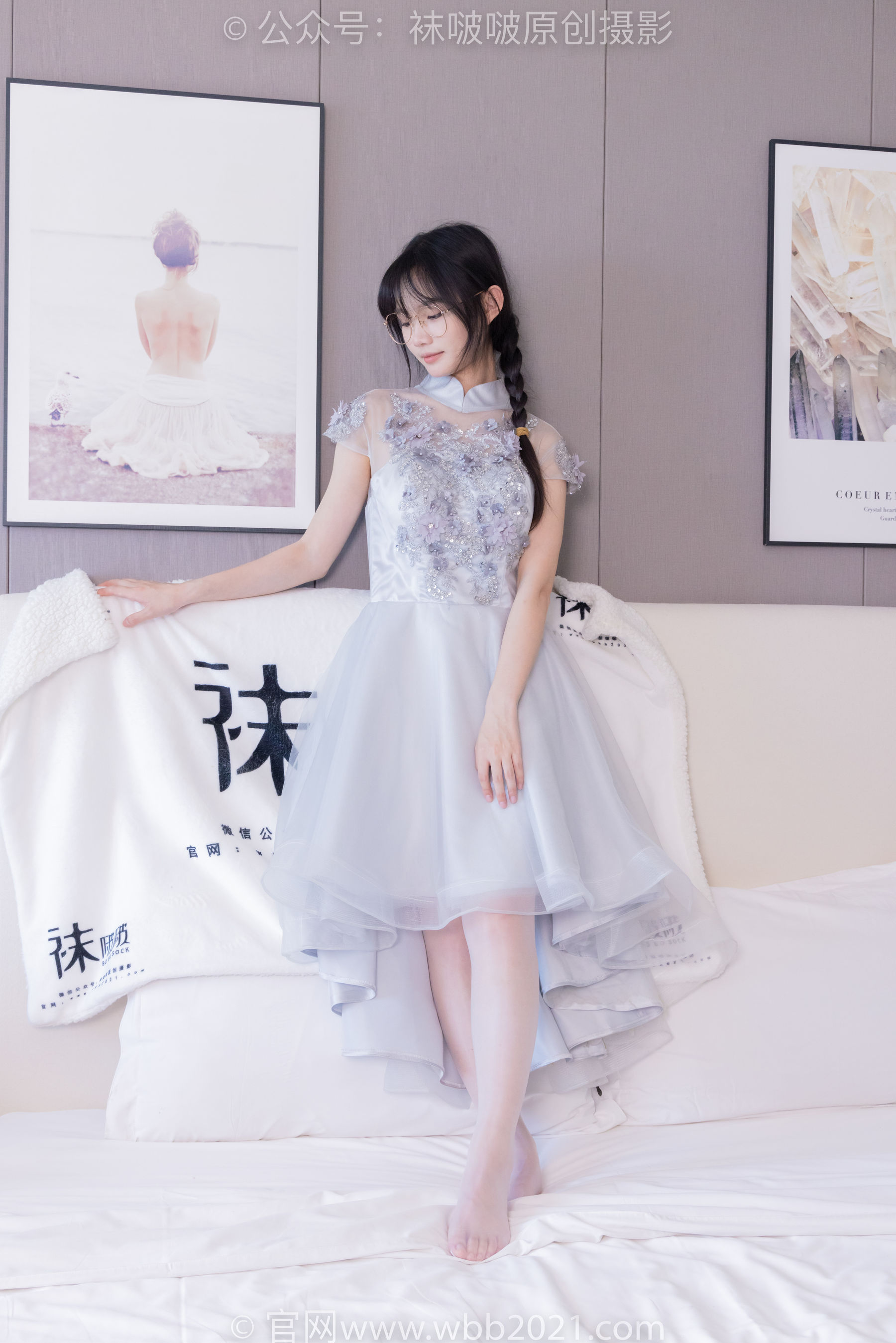 BoBoSocks袜啵啵 No.512 甜甜圈 - 高跟鞋、油亮薄白丝、袜踩奶油蛋糕剧情/(143P)