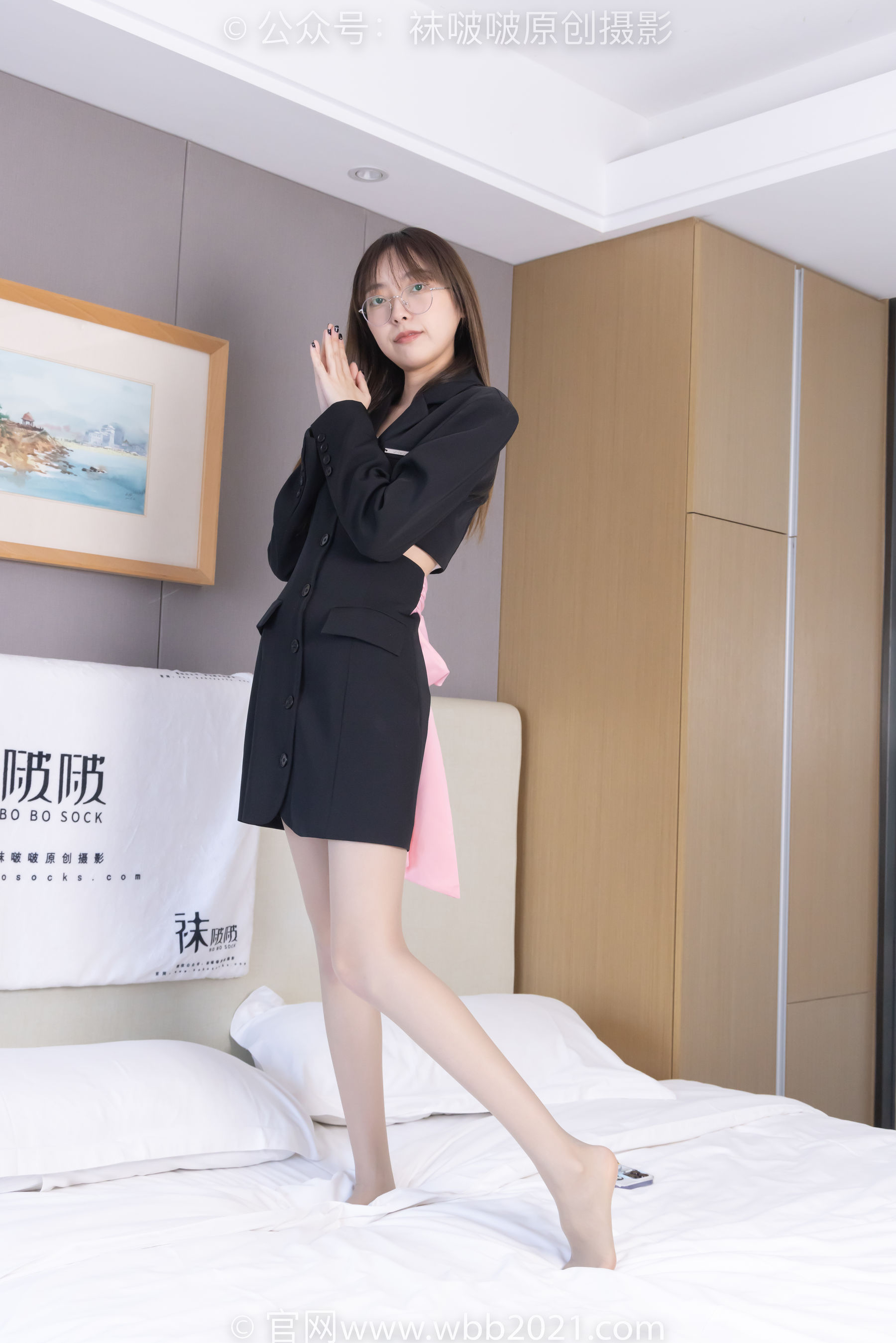 BoBoSocks袜啵啵 No.506 稚予 高跟鞋、高跟凉鞋、薄灰丝/(165P)