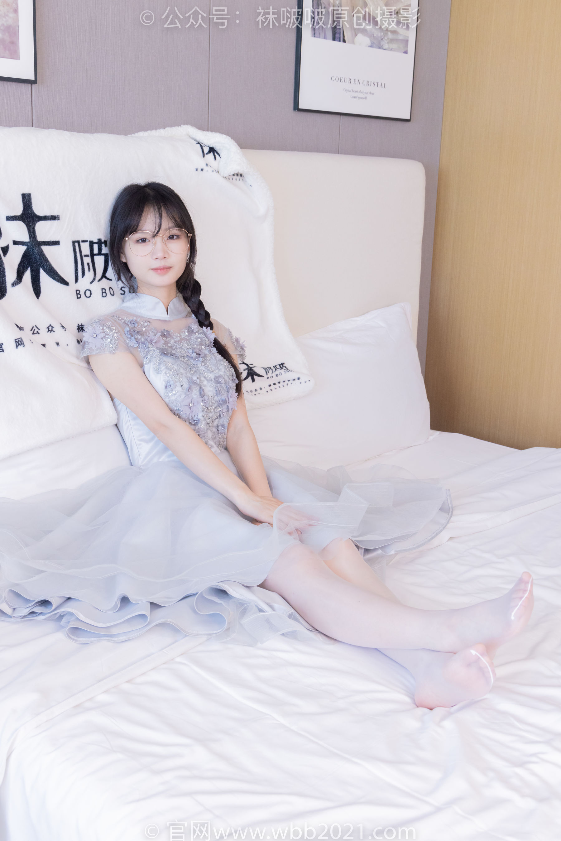 BoBoSocks袜啵啵 No.512 甜甜圈 - 高跟鞋、油亮薄白丝、袜踩奶油蛋糕剧情/(143P)