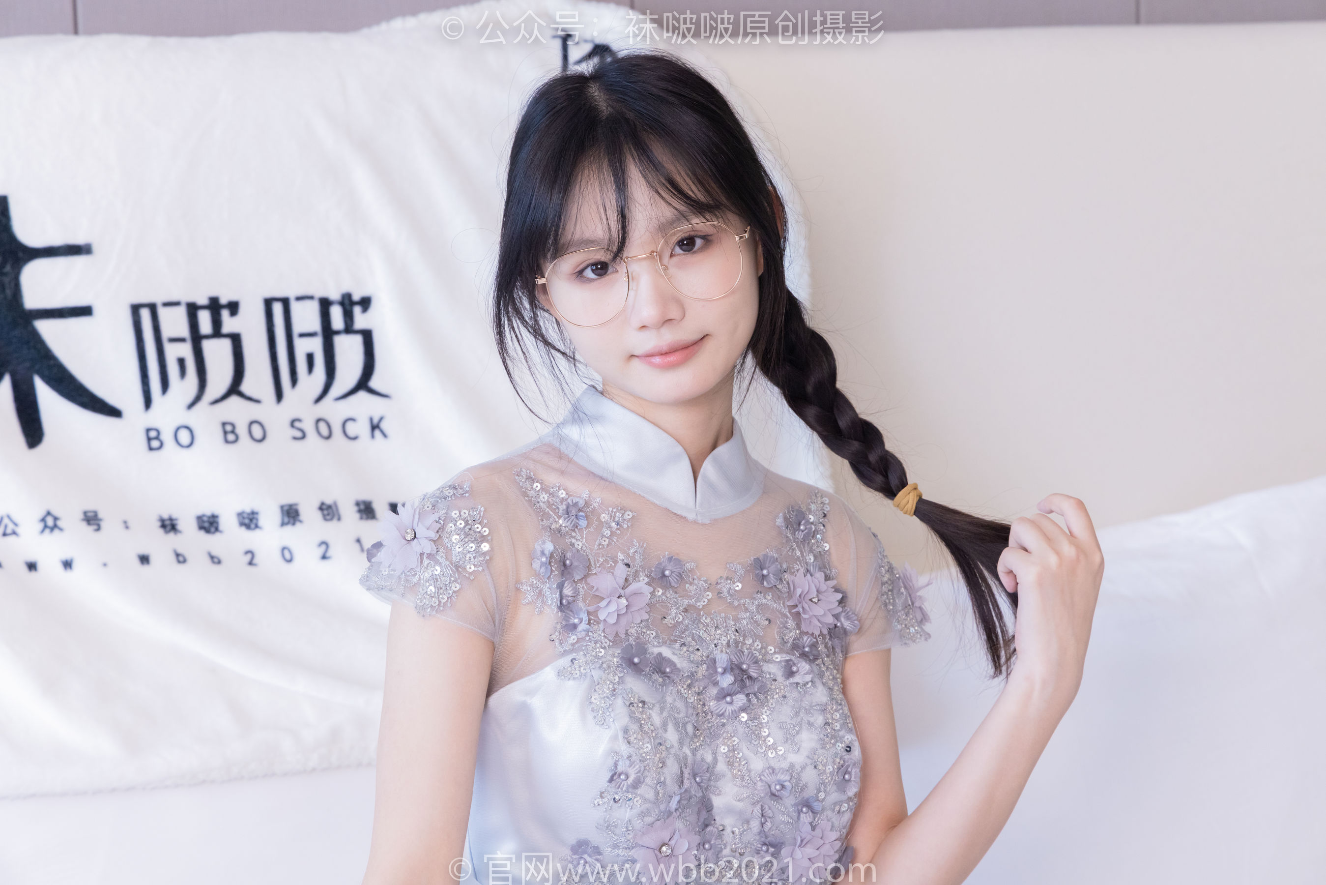 BoBoSocks袜啵啵 No.512 甜甜圈 - 高跟鞋、油亮薄白丝、袜踩奶油蛋糕剧情/(143P)