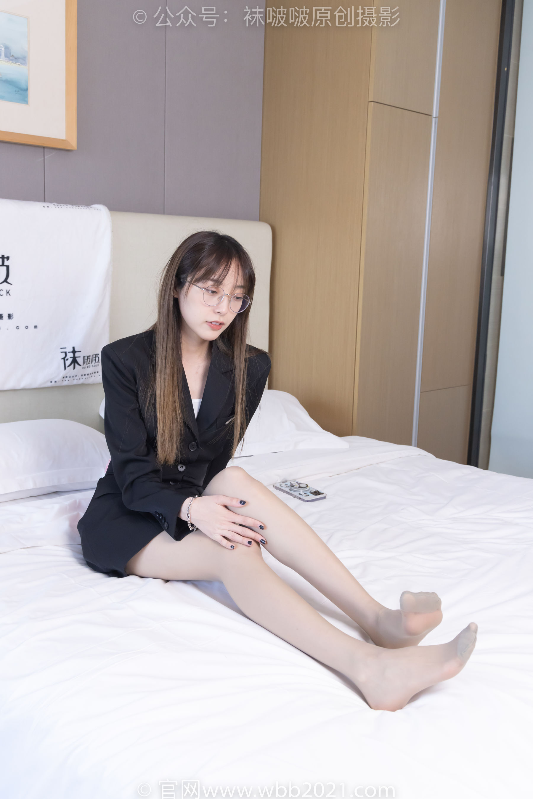 BoBoSocks袜啵啵 No.506 稚予 高跟鞋、高跟凉鞋、薄灰丝/(165P)