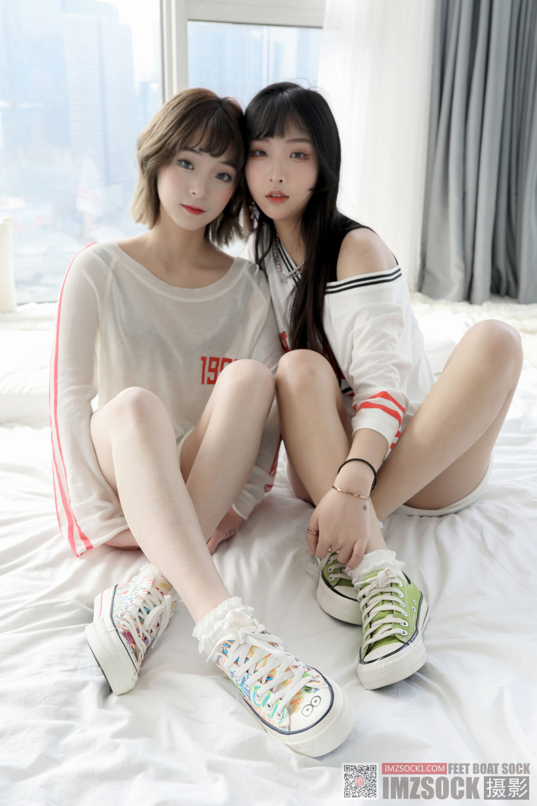 [MZSOCK]爱美足 No.176 Ella&梦琪/(76P)