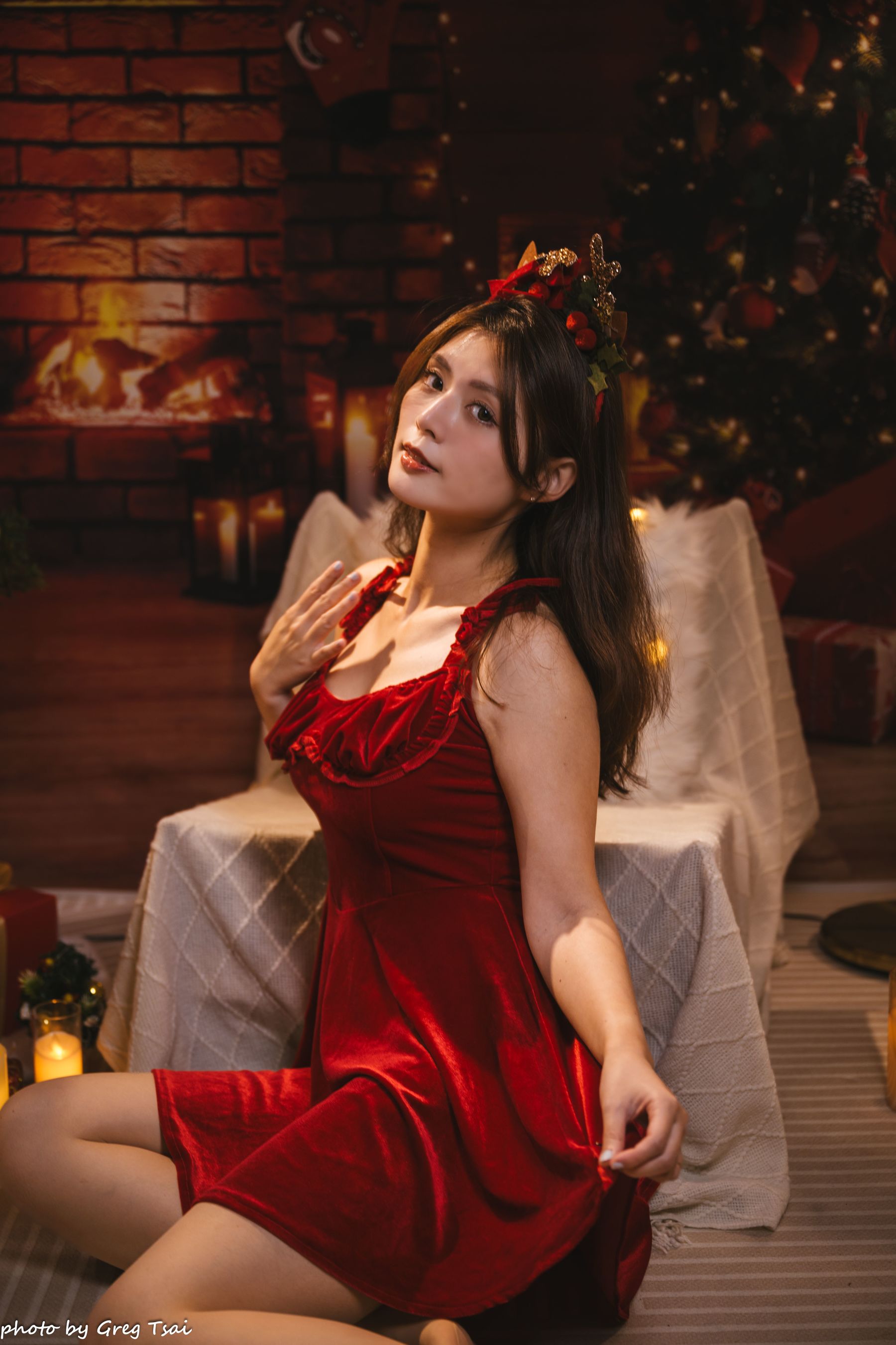 筱筱 - 圣诞肉丝/(93P)