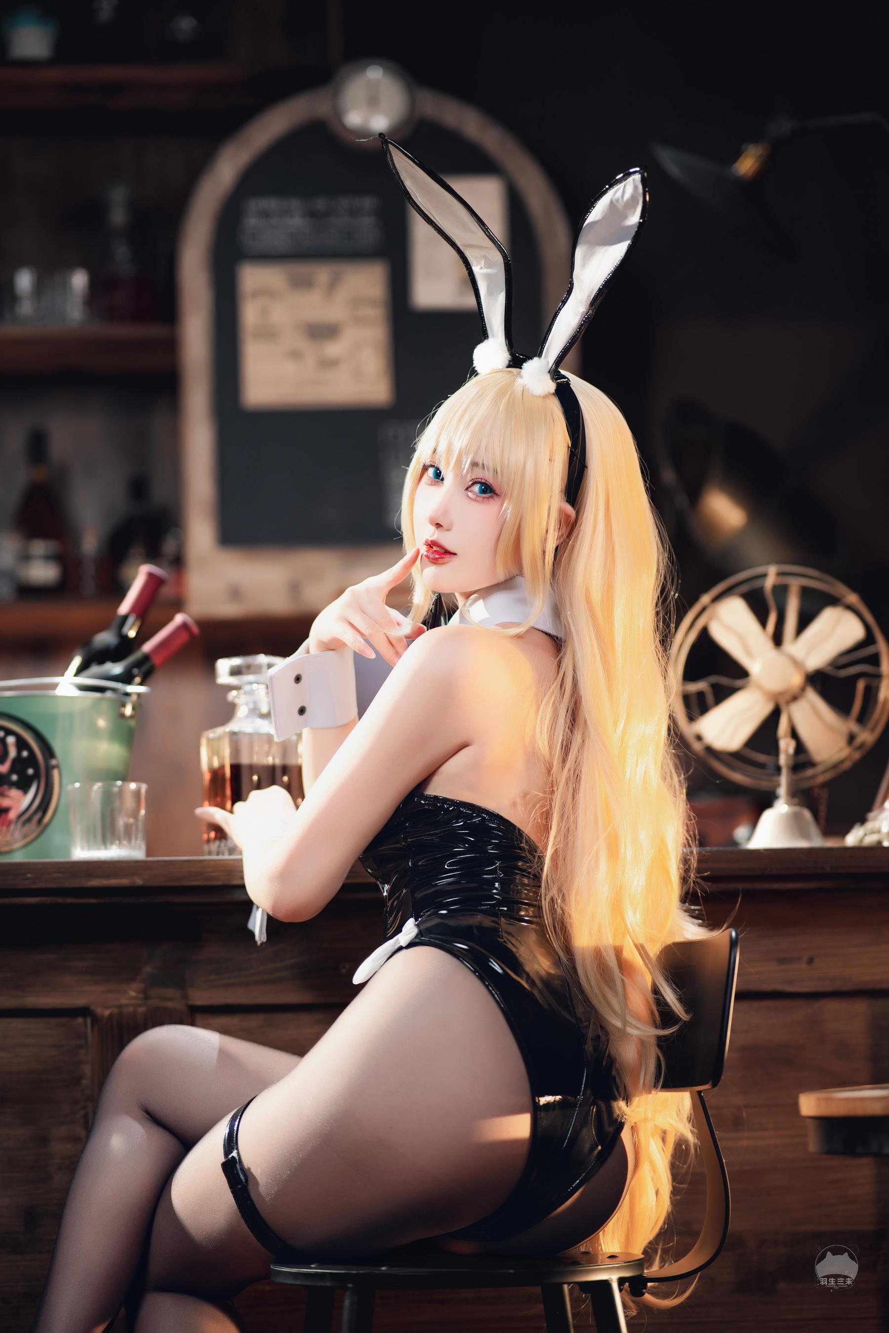 羽生三未 图集 - 碧蓝航线真爱包之女仆/(35P)