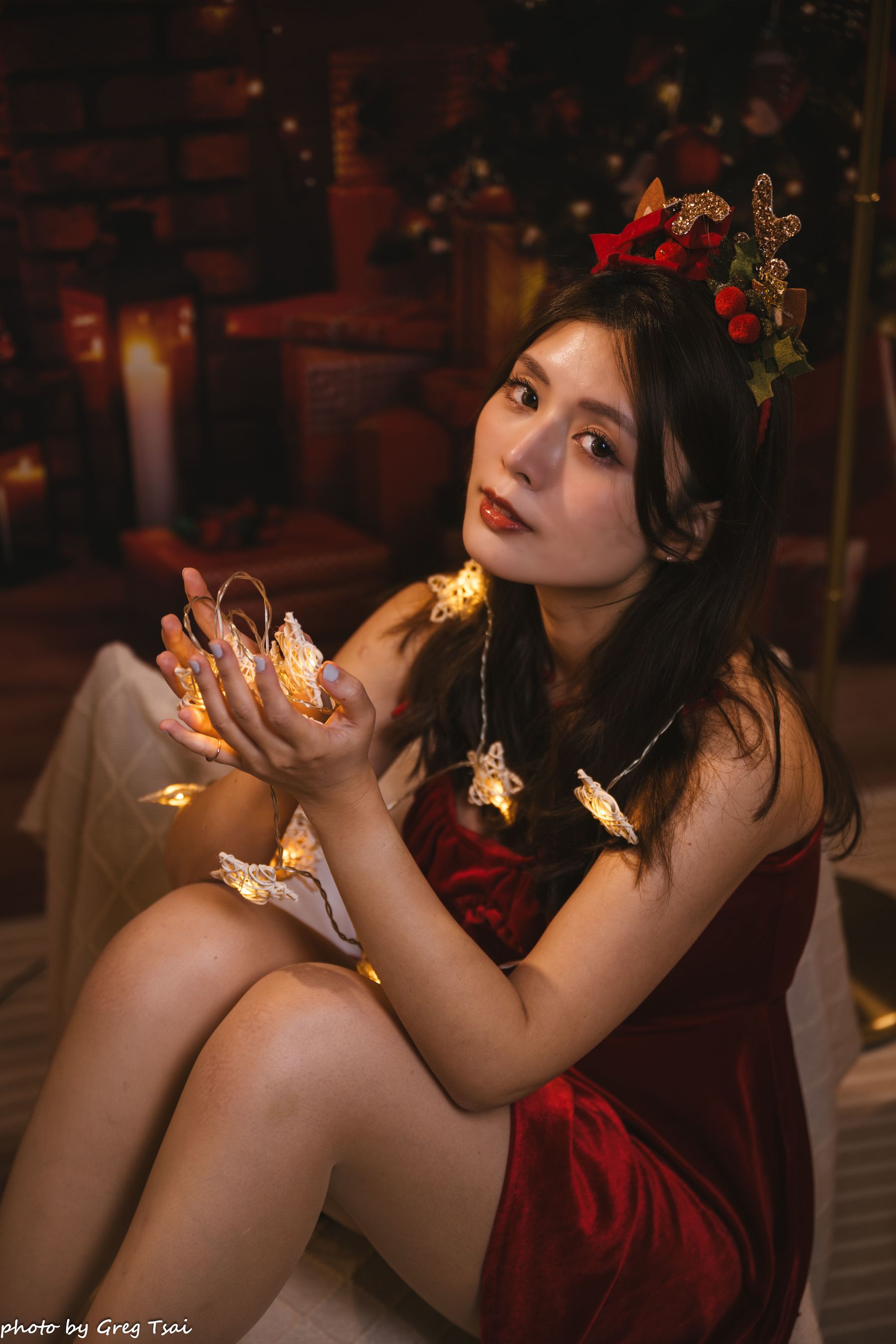 筱筱 - 圣诞肉丝/(93P)