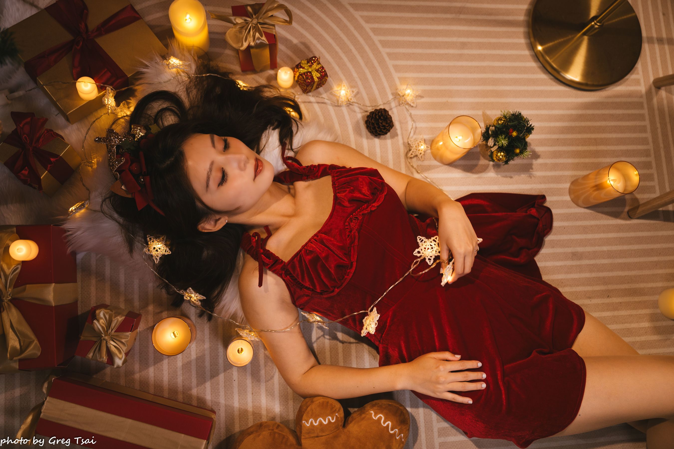 筱筱 - 圣诞肉丝/(93P)