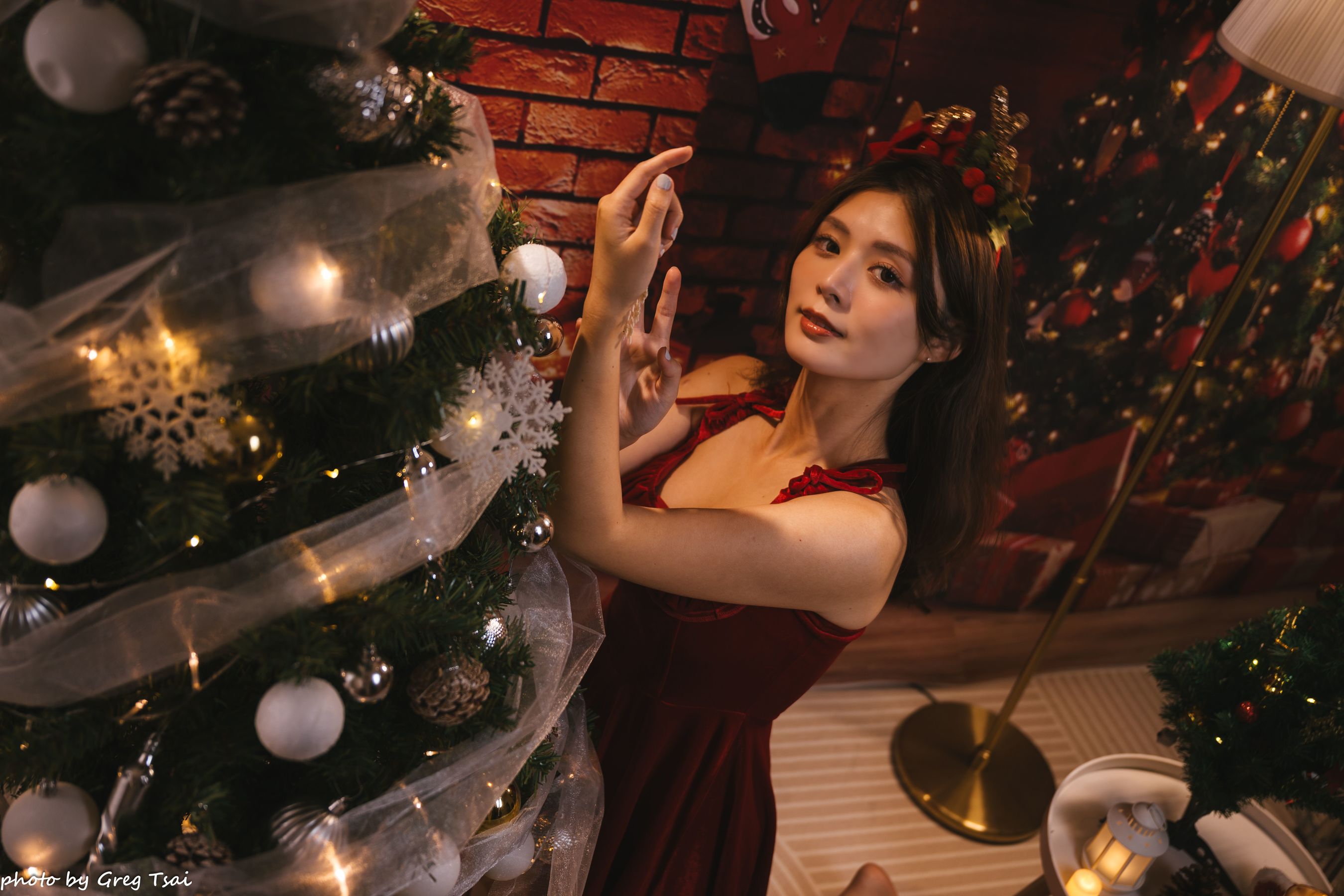 筱筱 - 圣诞肉丝/(93P)